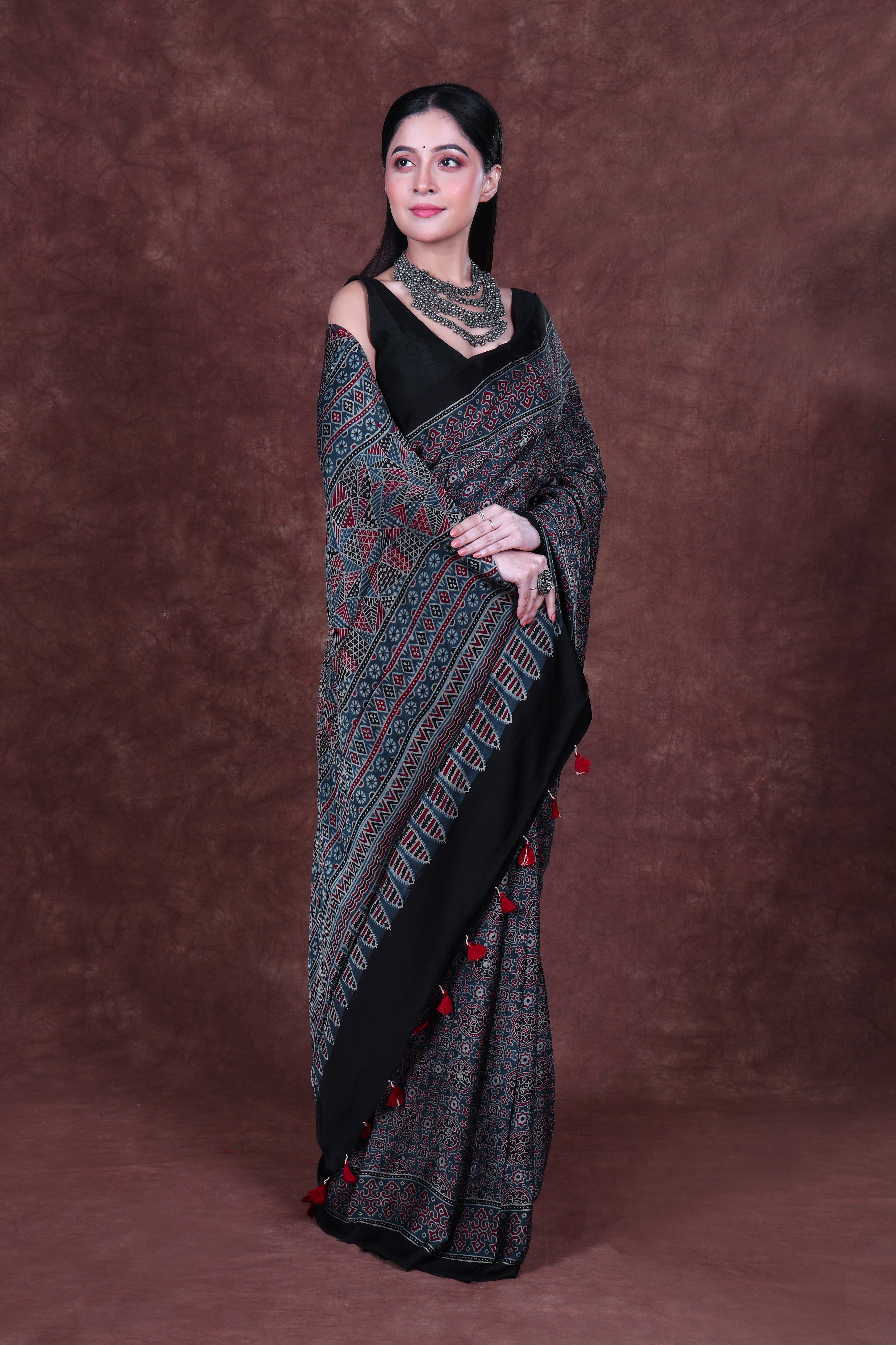 Ajrak Modal Silk