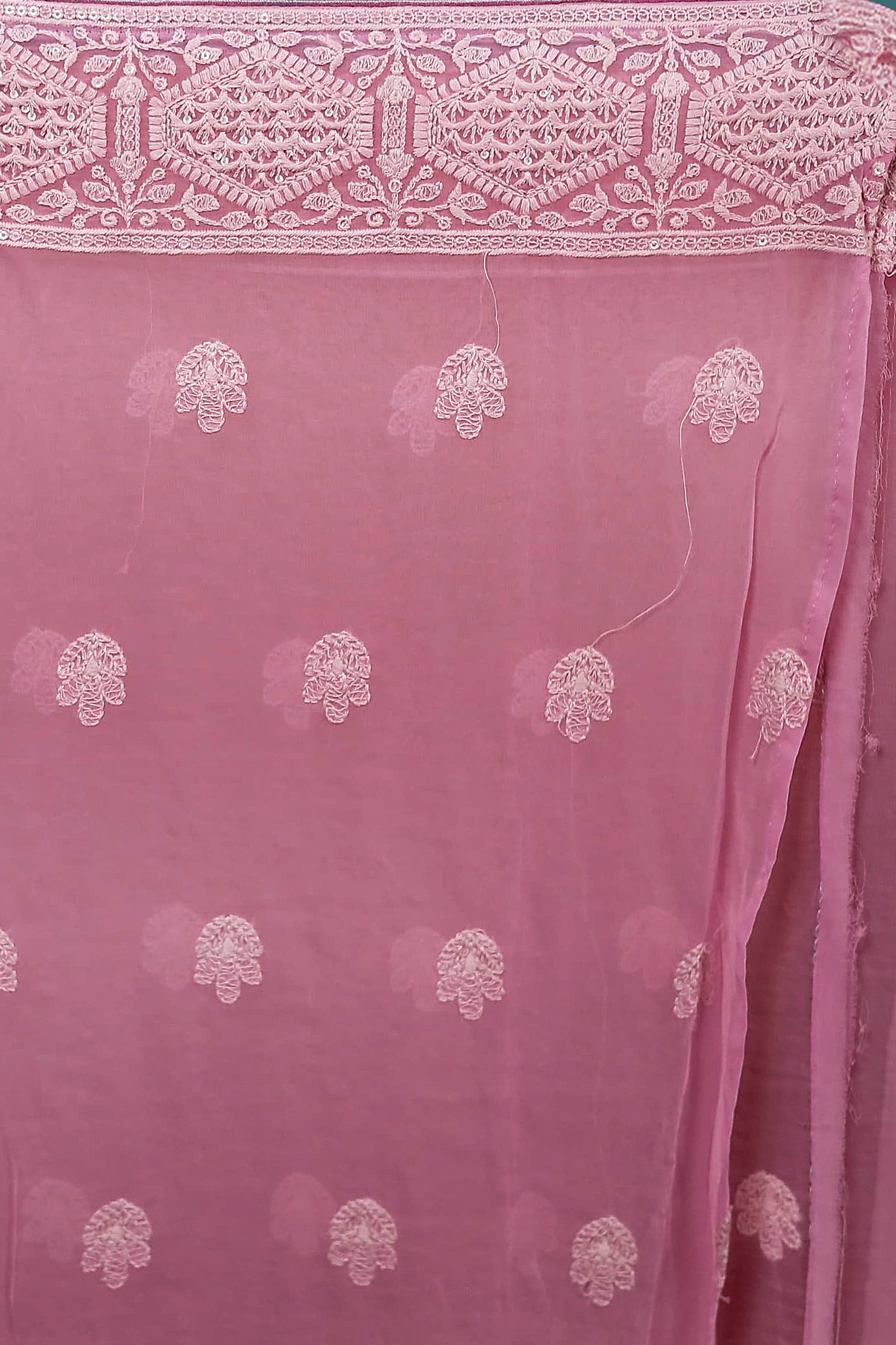 Chikankari Saree