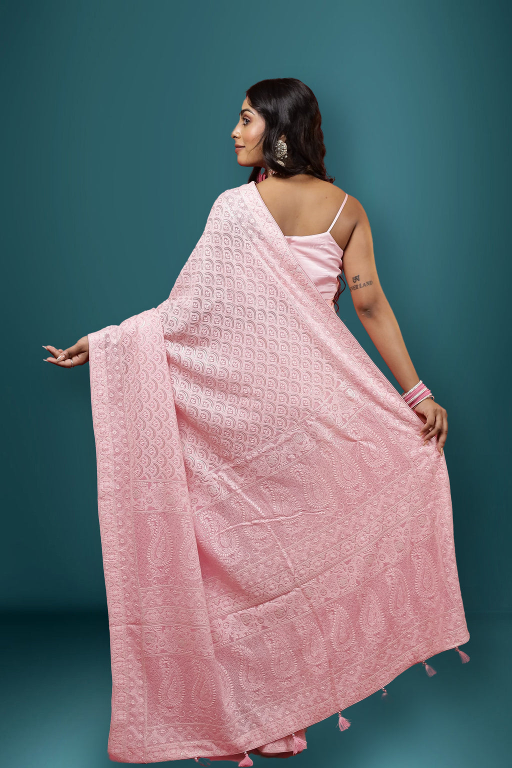 Chikankari Saree