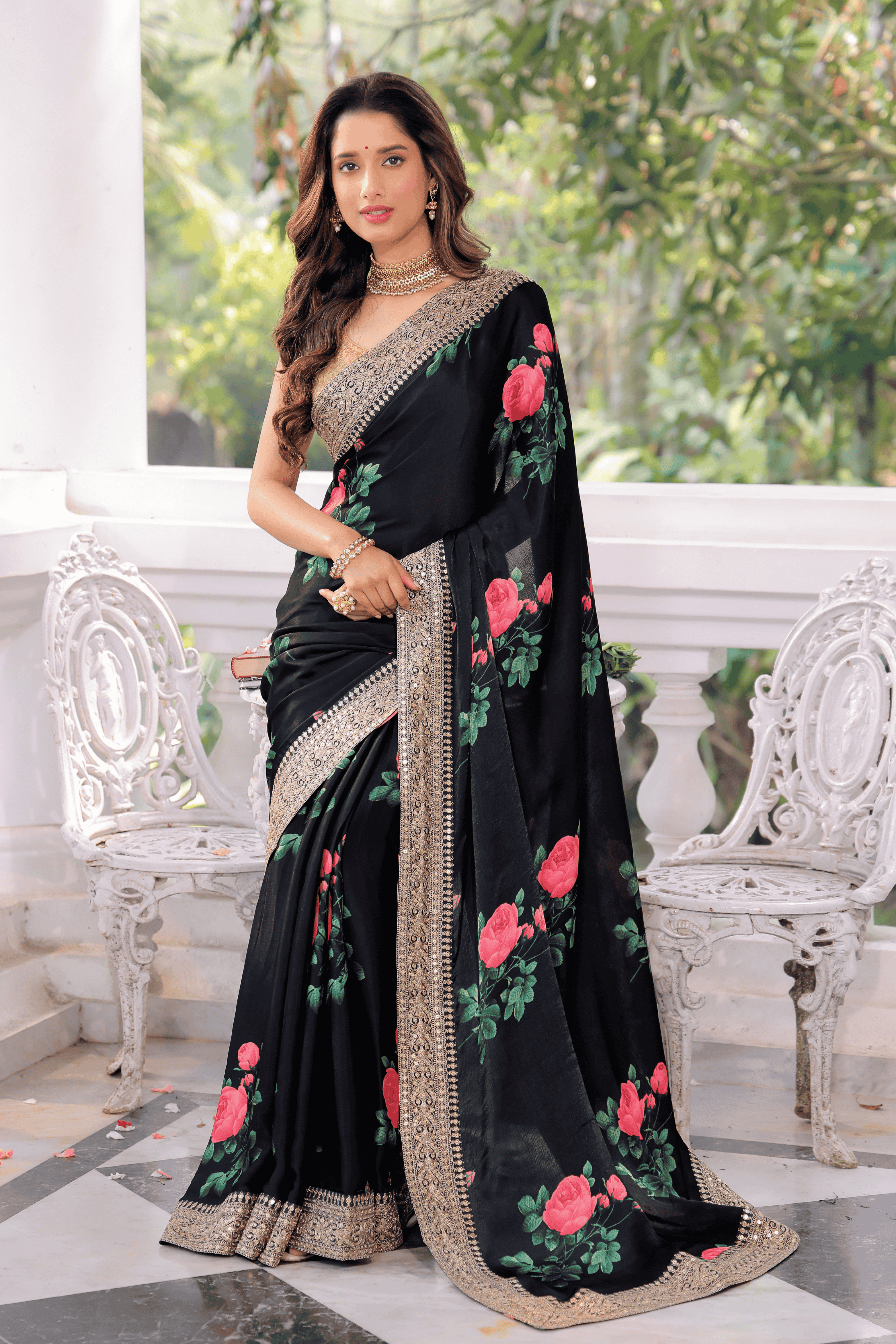 Crepe Satin Digital Print