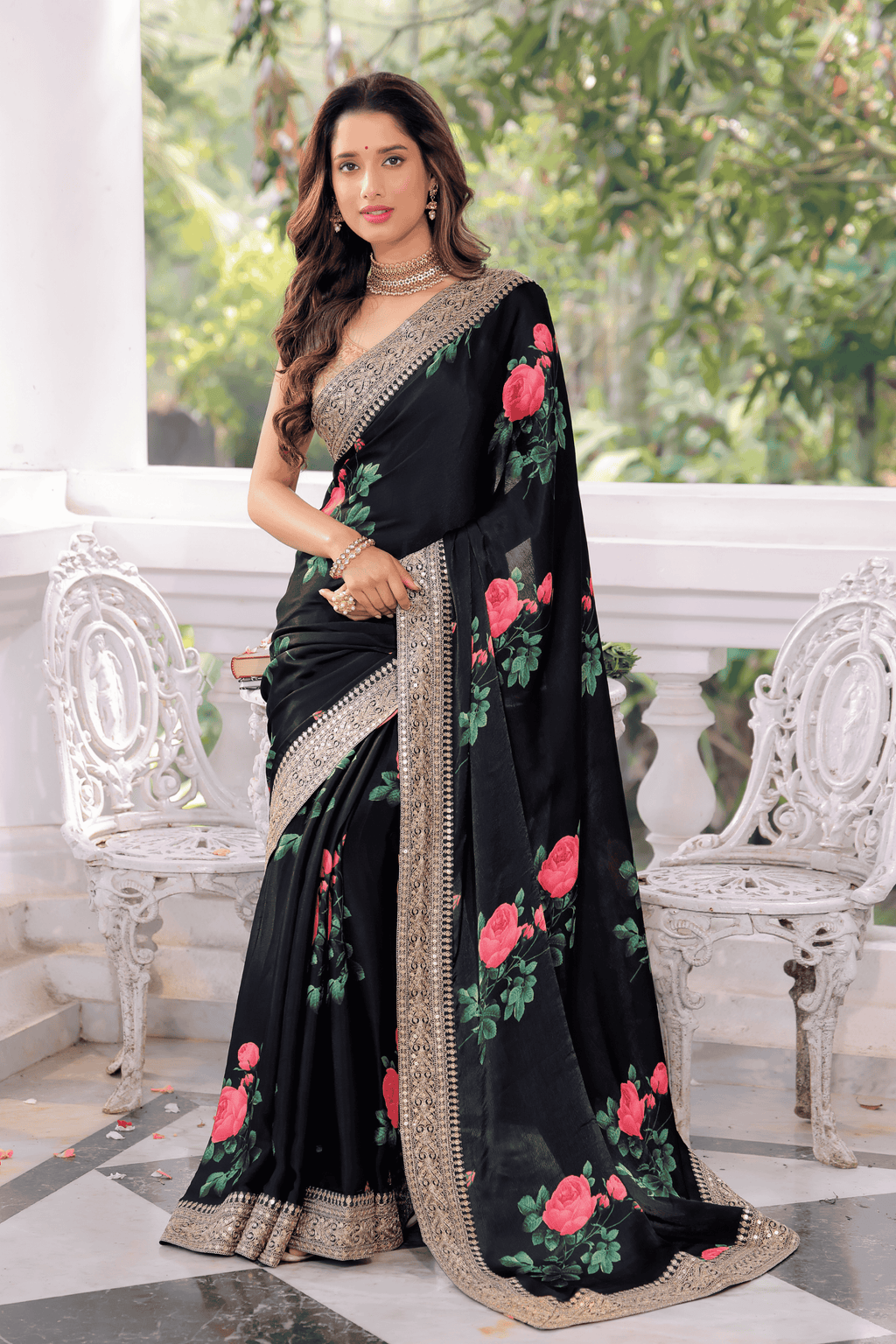 Crepe Satin Digital Print