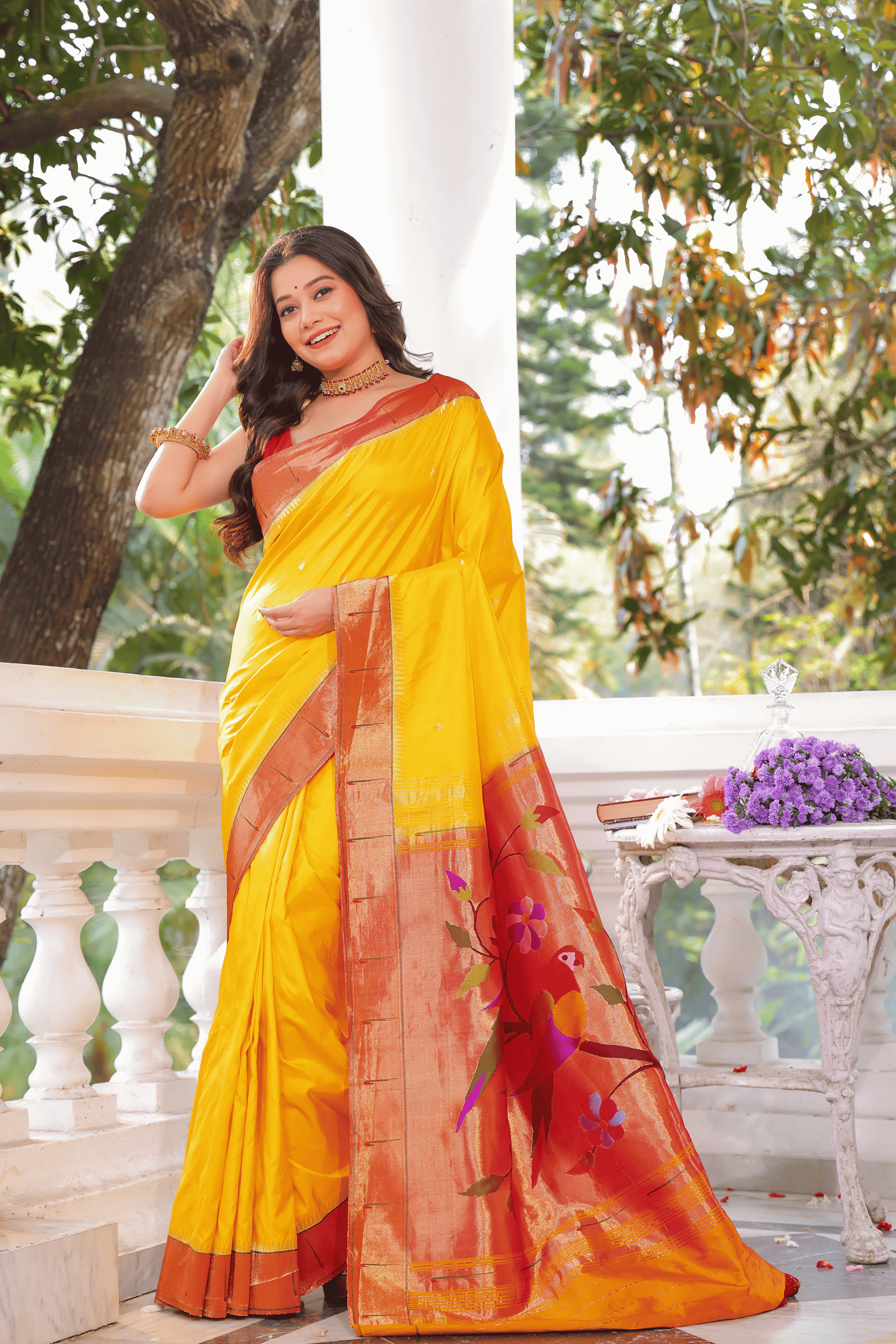 Pure Silk Paithani
