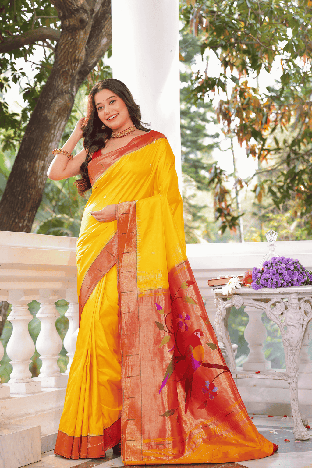 Pure Silk Paithani