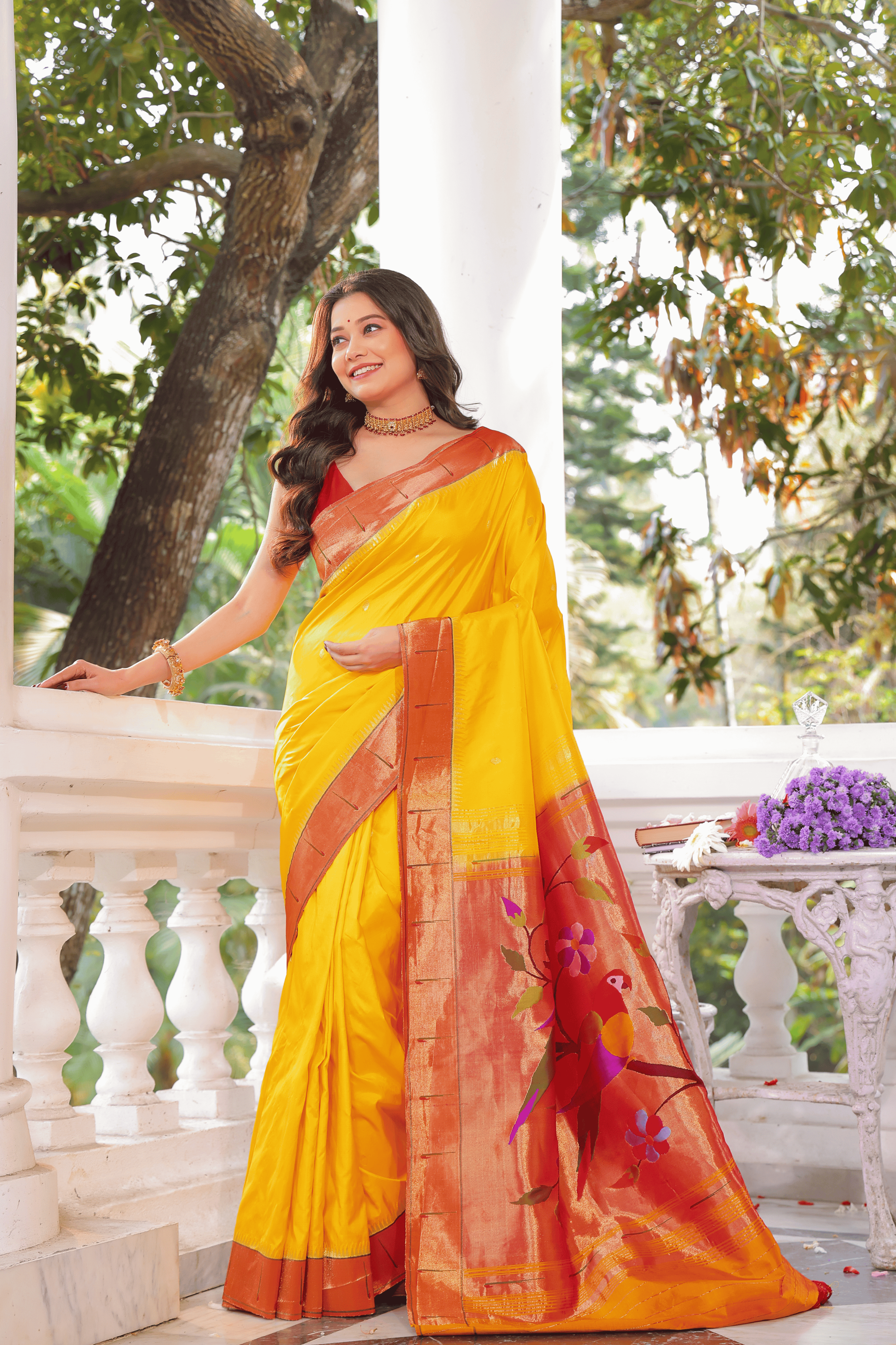 Pure Silk Paithani
