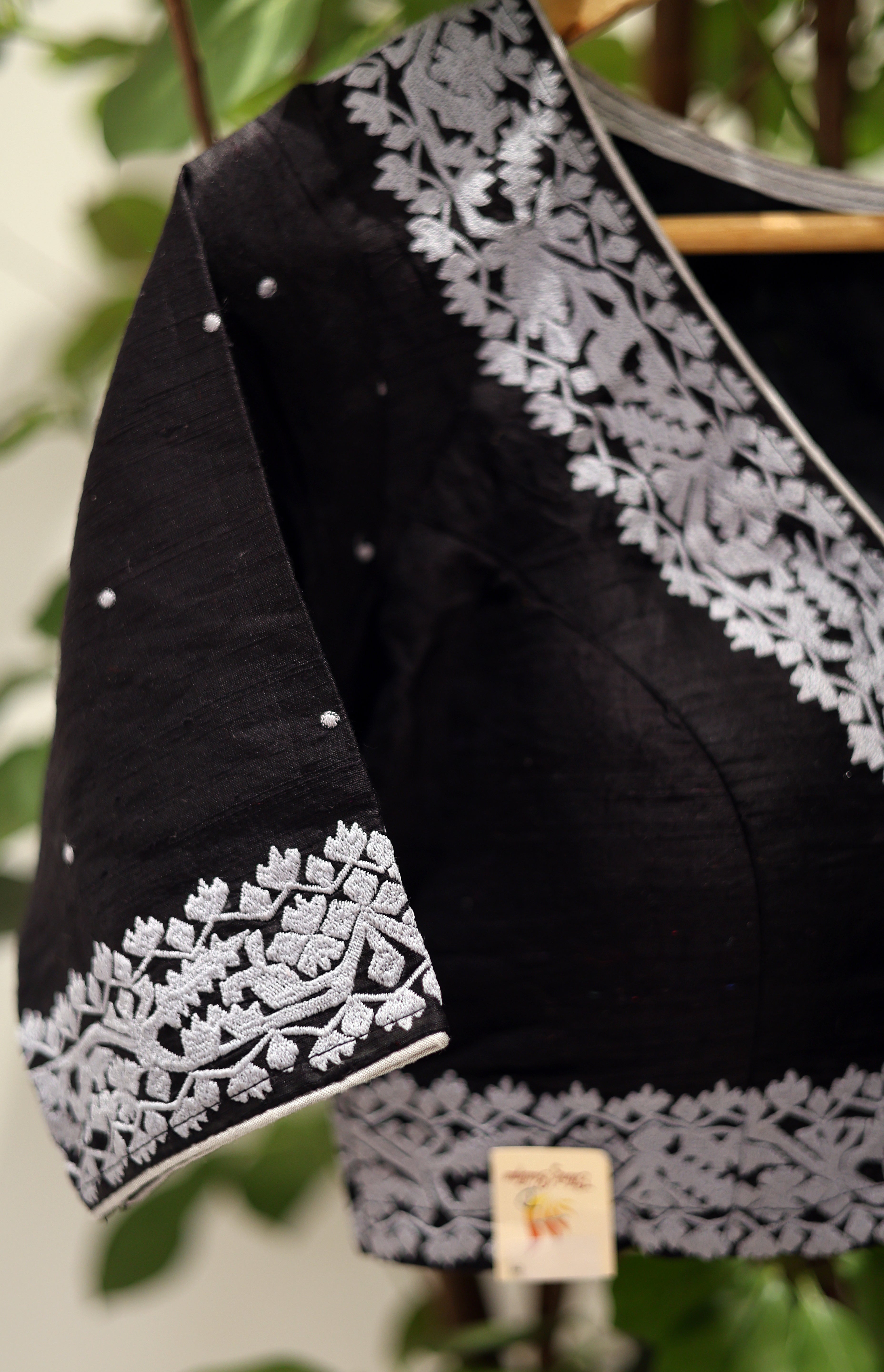 Raw Silk Jamdani Blouse