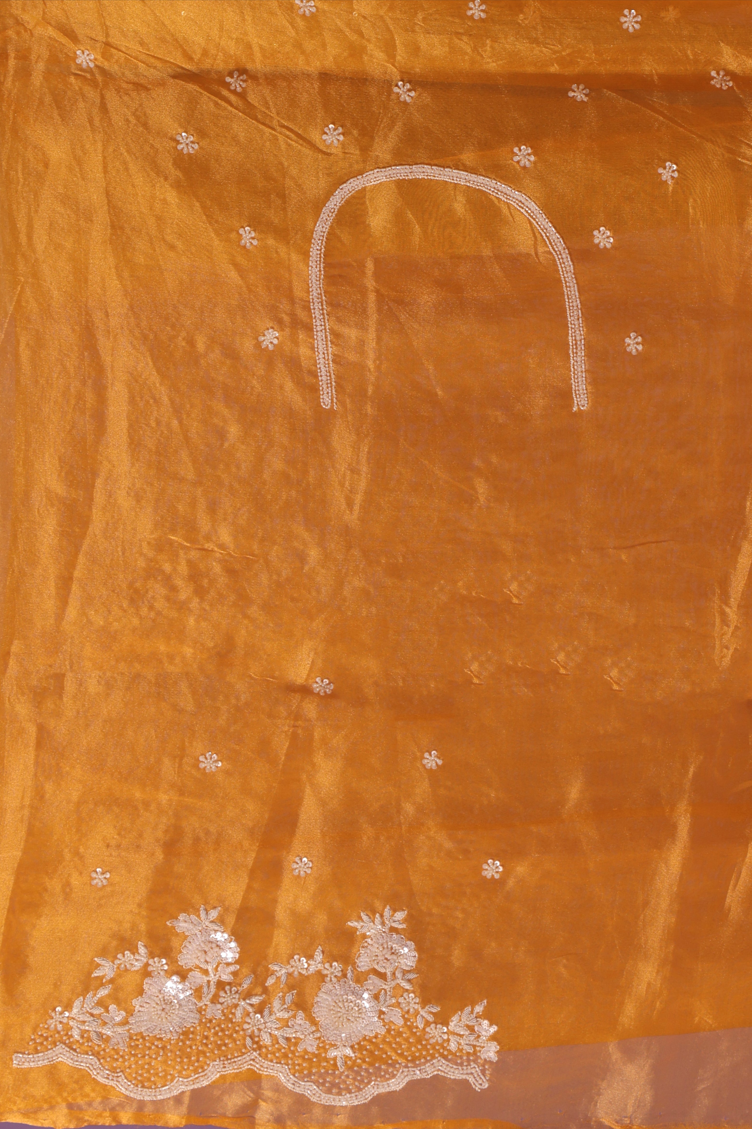 Exclusive Tissue Pearl & Sequence Work