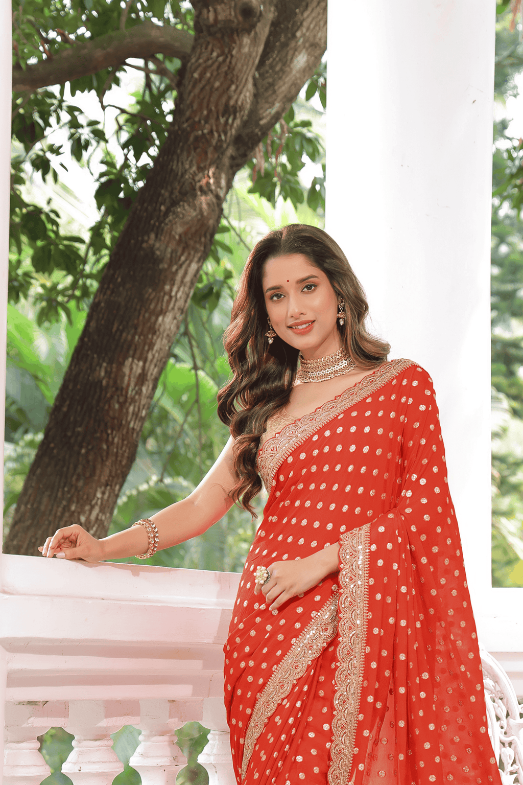Semi Khaddi Banarasi