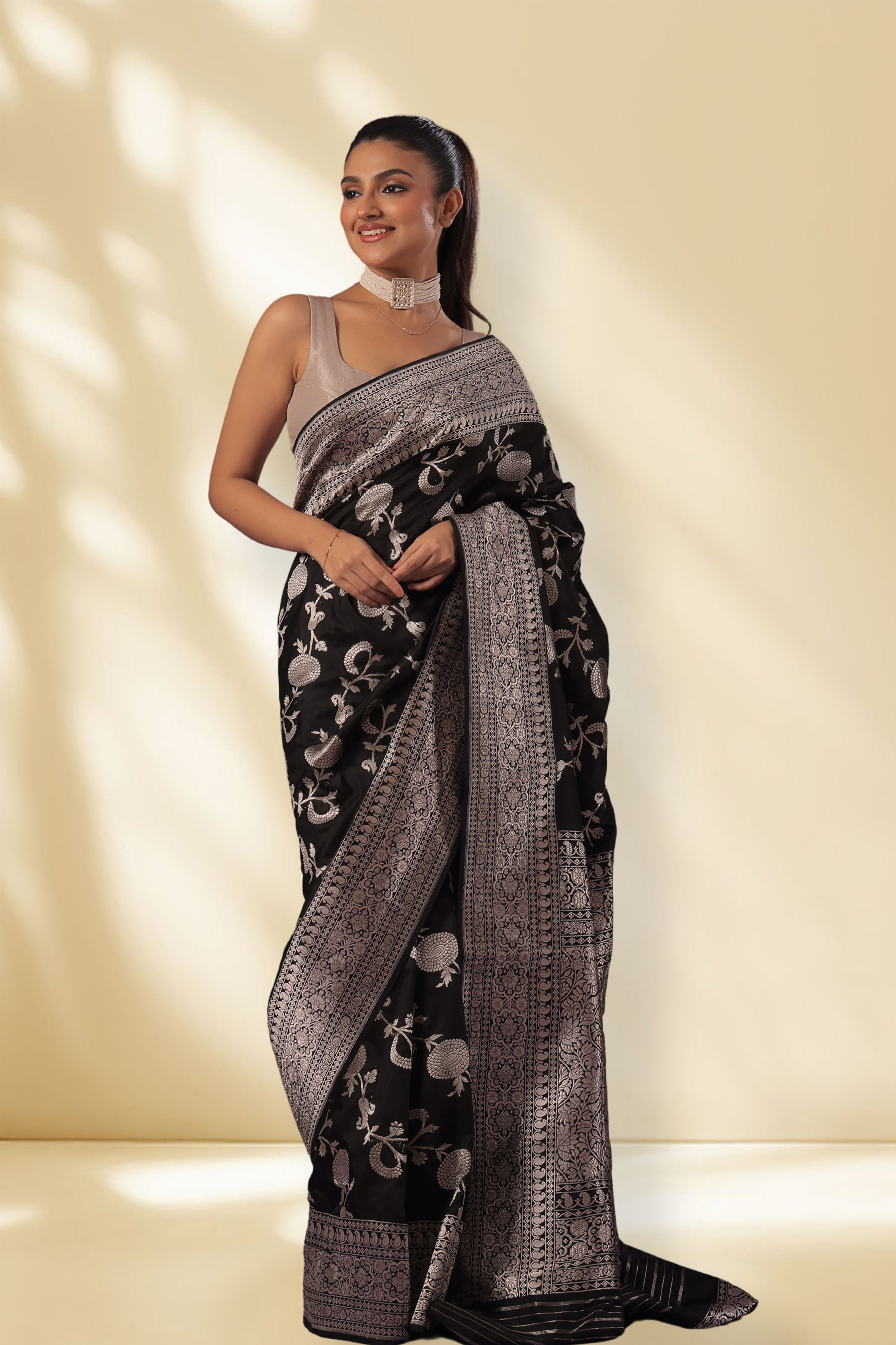 Exclusive Jaal Katan Banarasi