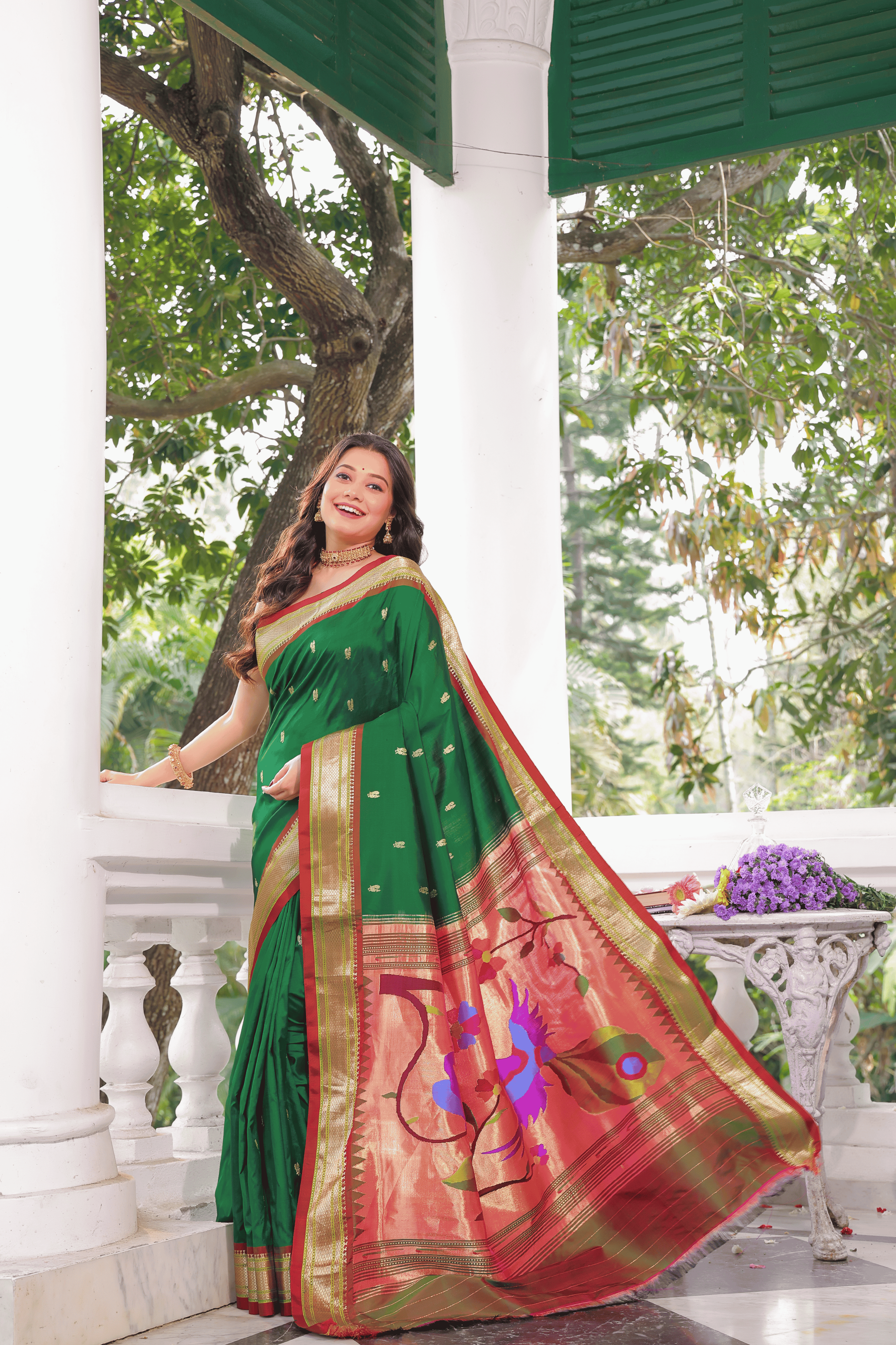 Pure Silk Paithani