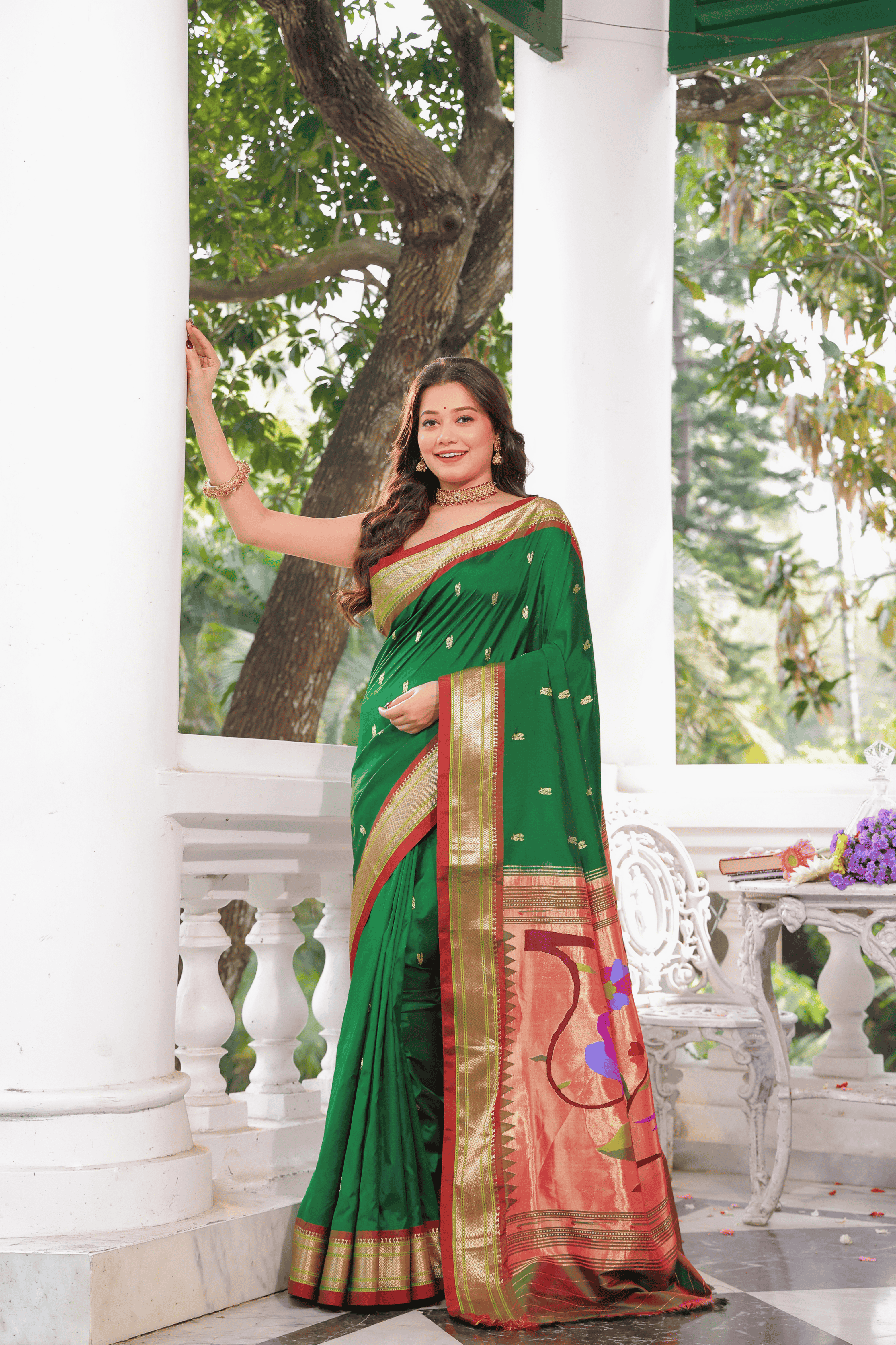 Pure Silk Paithani