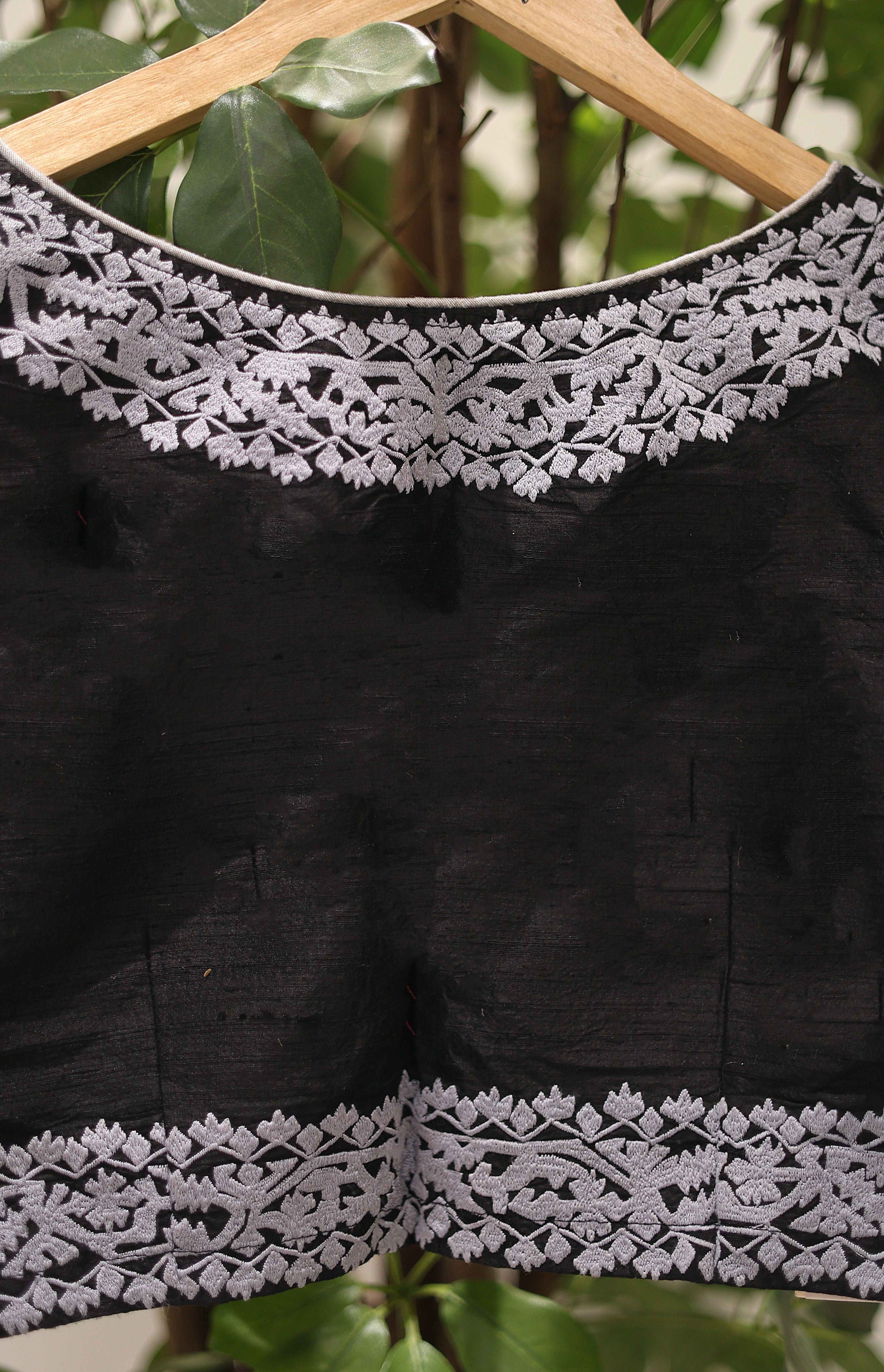 Raw Silk Jamdani Blouse