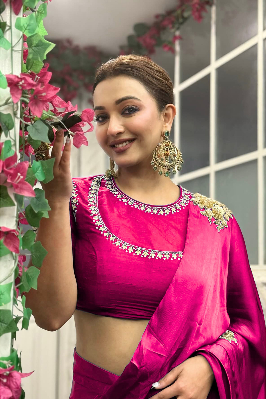 Satin Zardosi Work