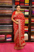 Semi Khaddi Zardosi Work