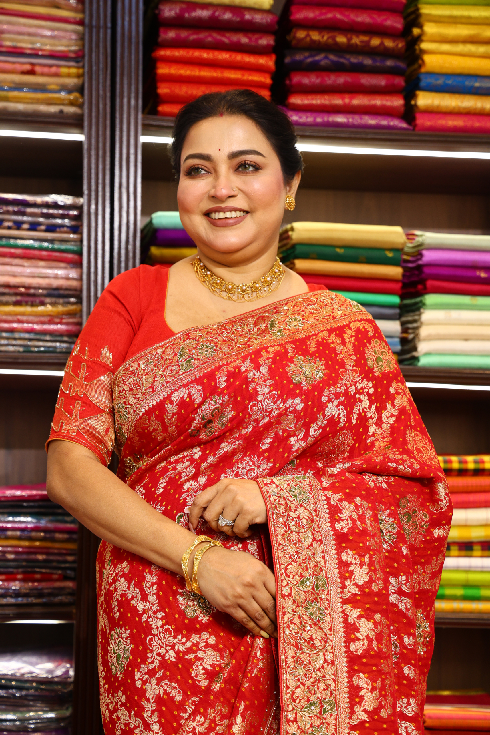 Semi Khaddi Zardosi Work