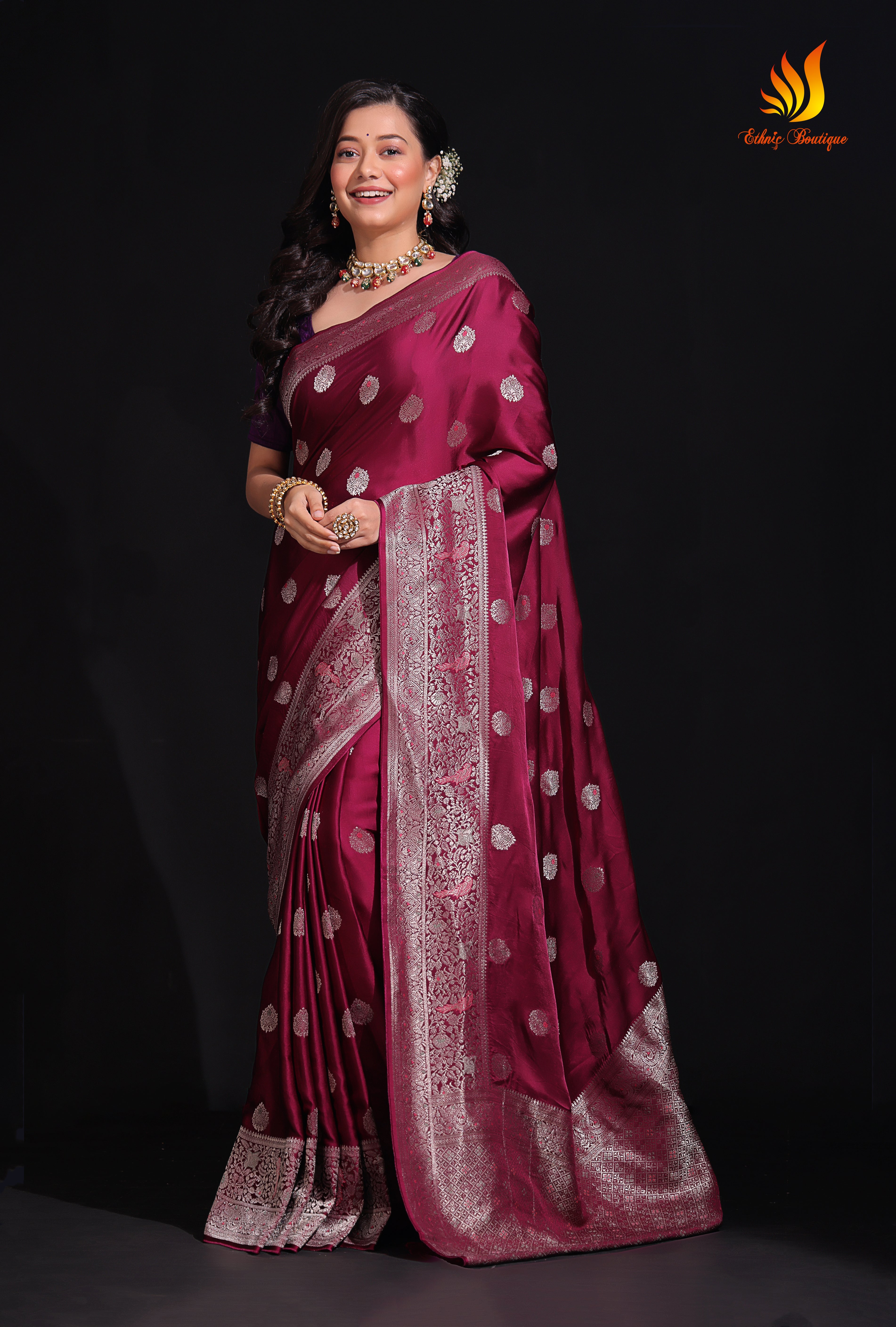 Semi Mashru Banarasi