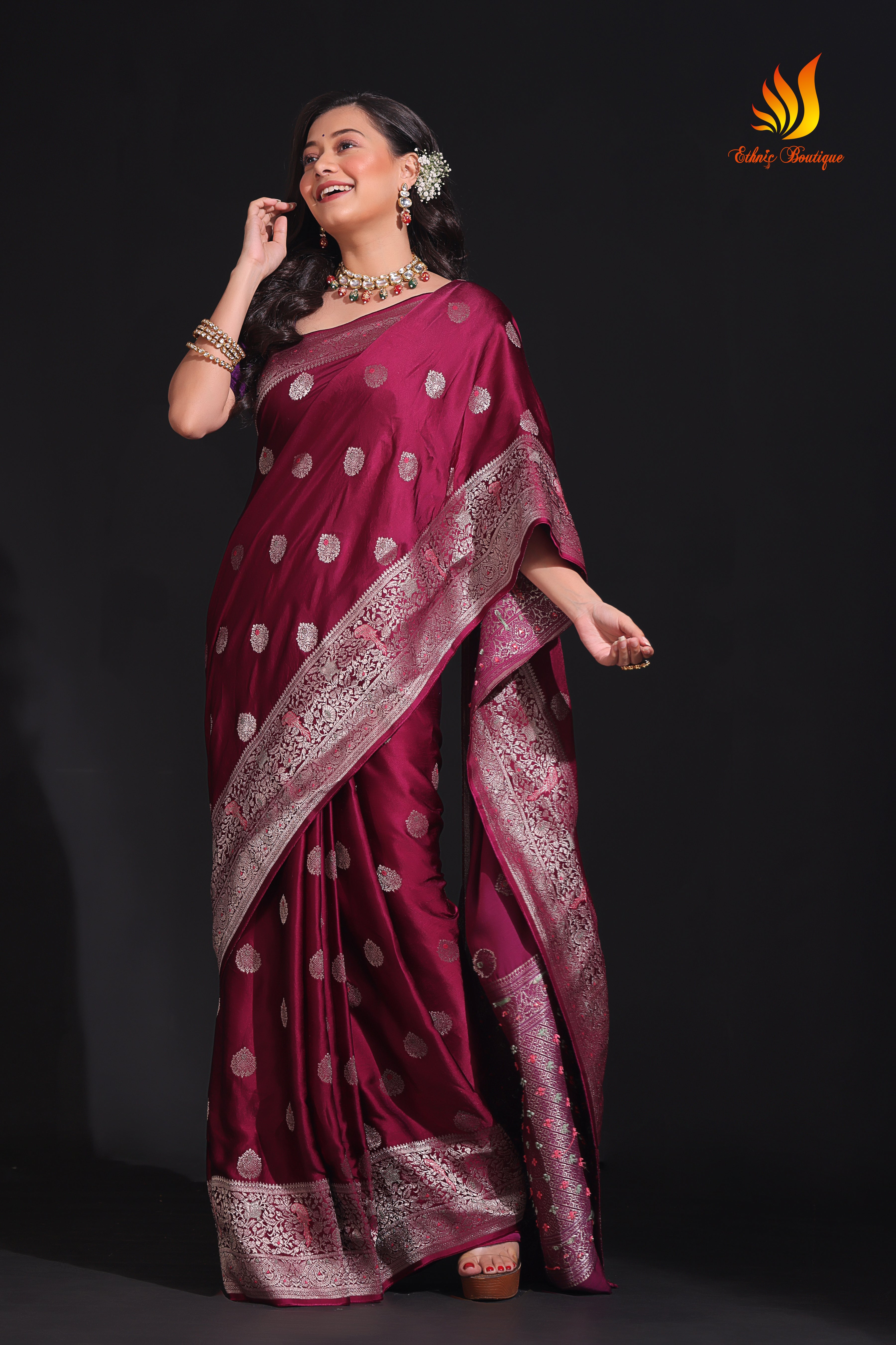 Semi Mashru Banarasi