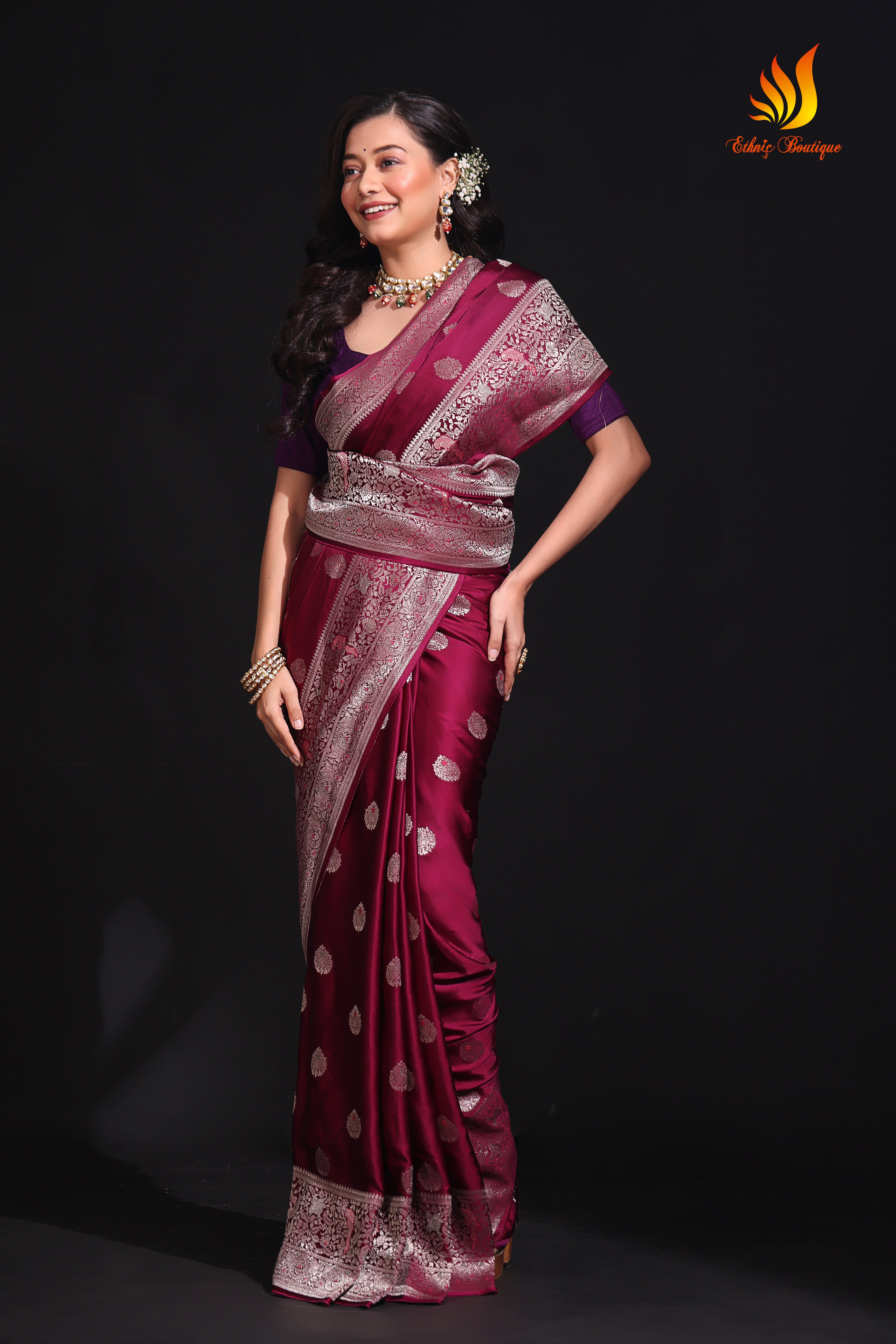 Semi Mashru Banarasi