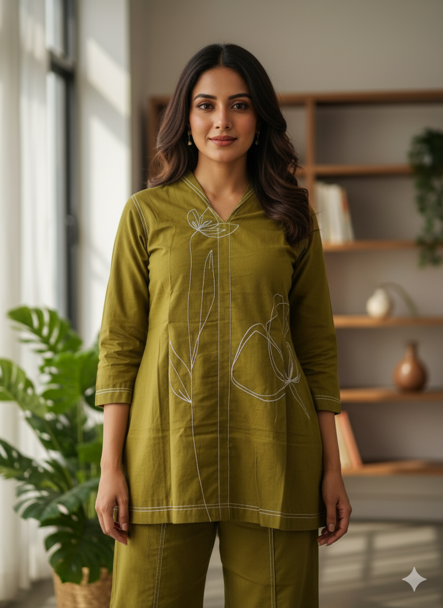 Cotton Co-Ord Set