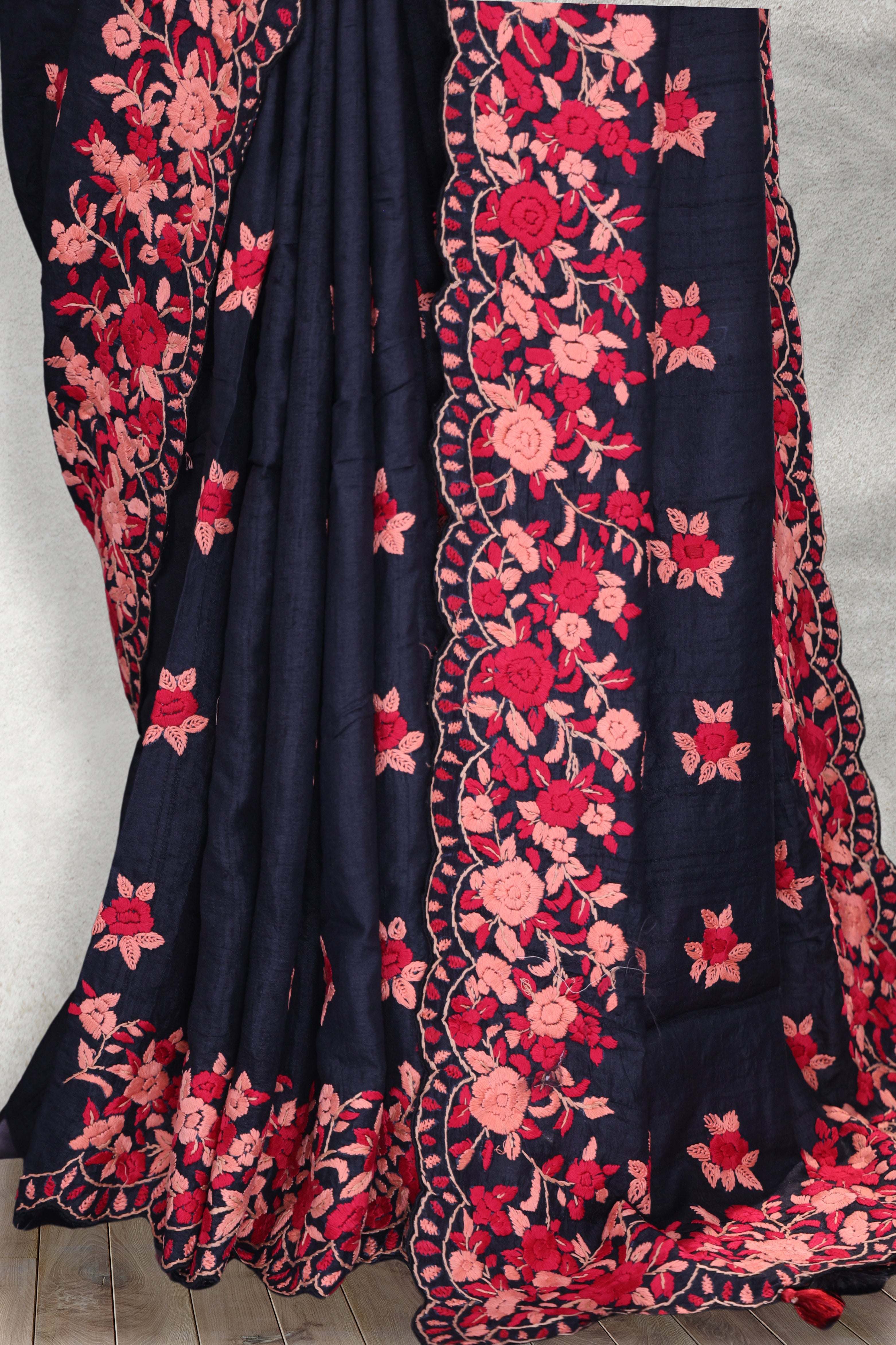 Tussar Parsi Hand Work