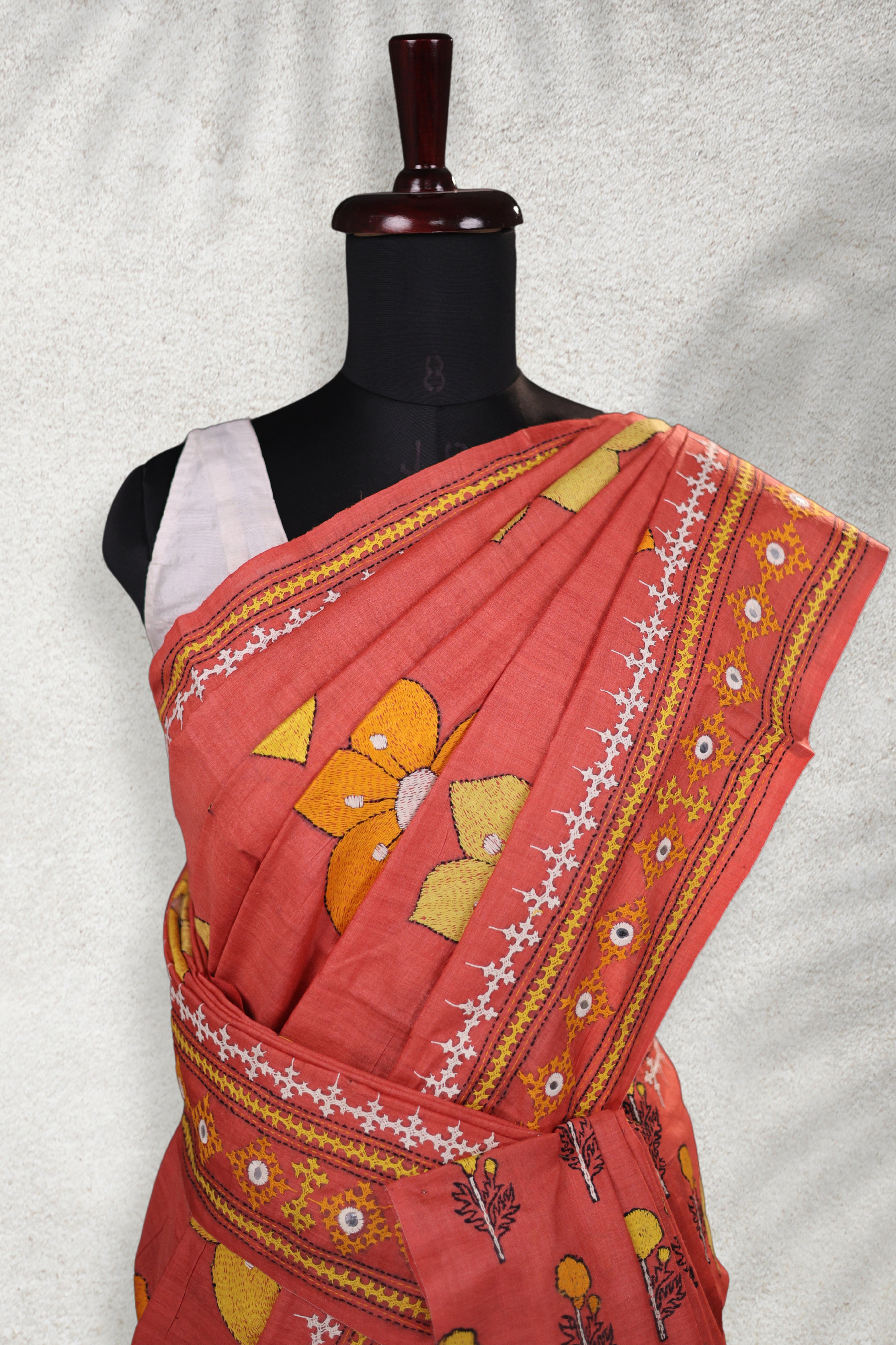 Tussar Fusion Kantha