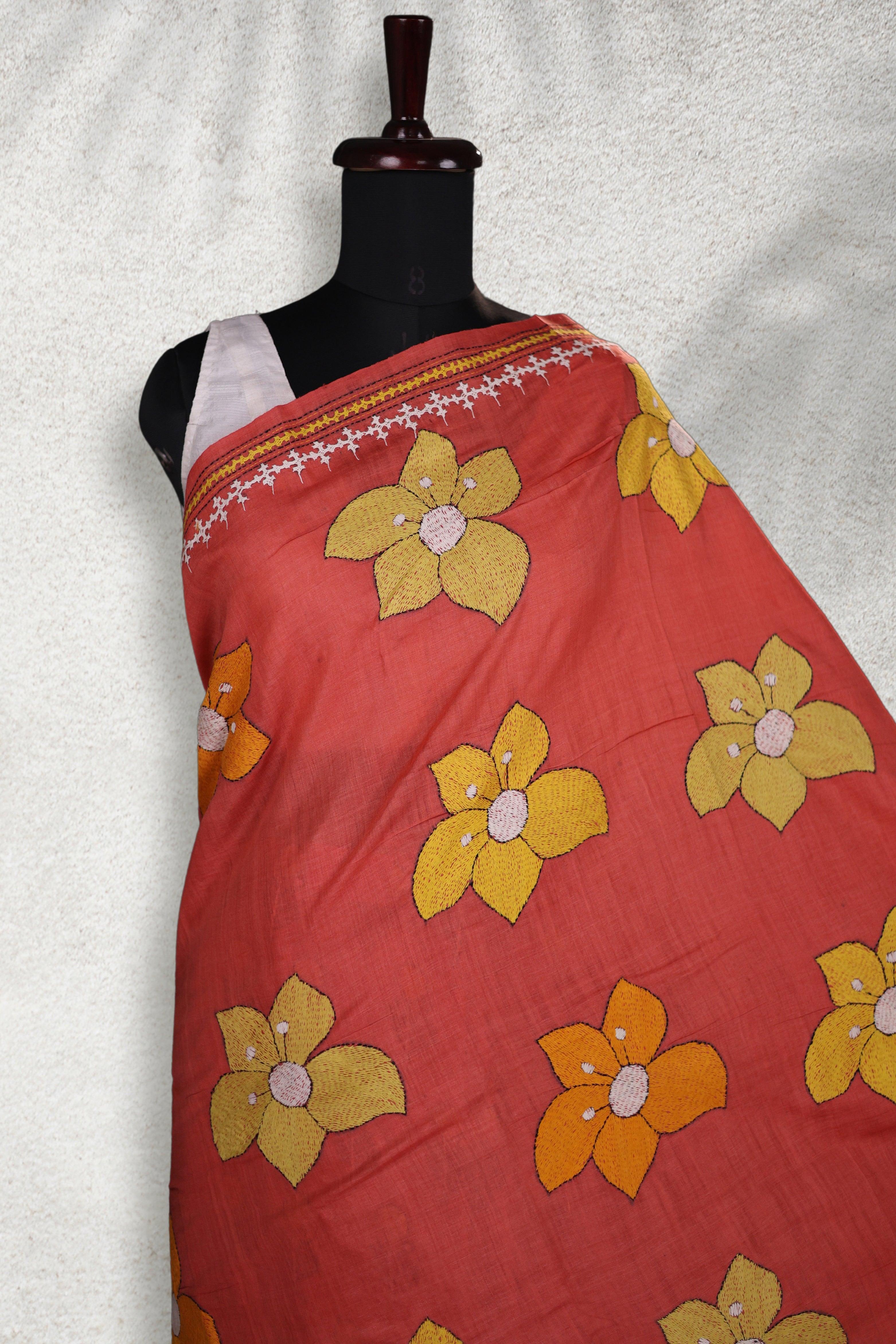 Tussar Fusion Kantha