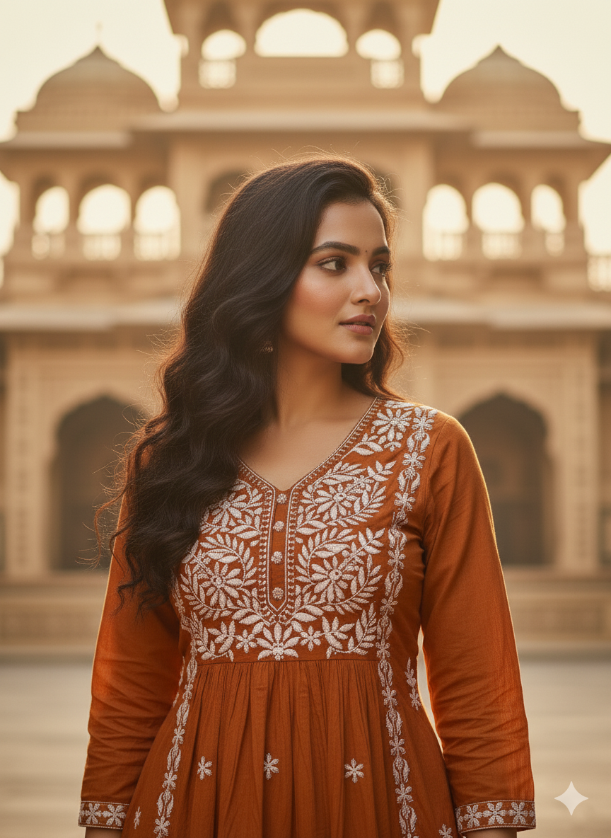 Cotton 2PC Kurti Set