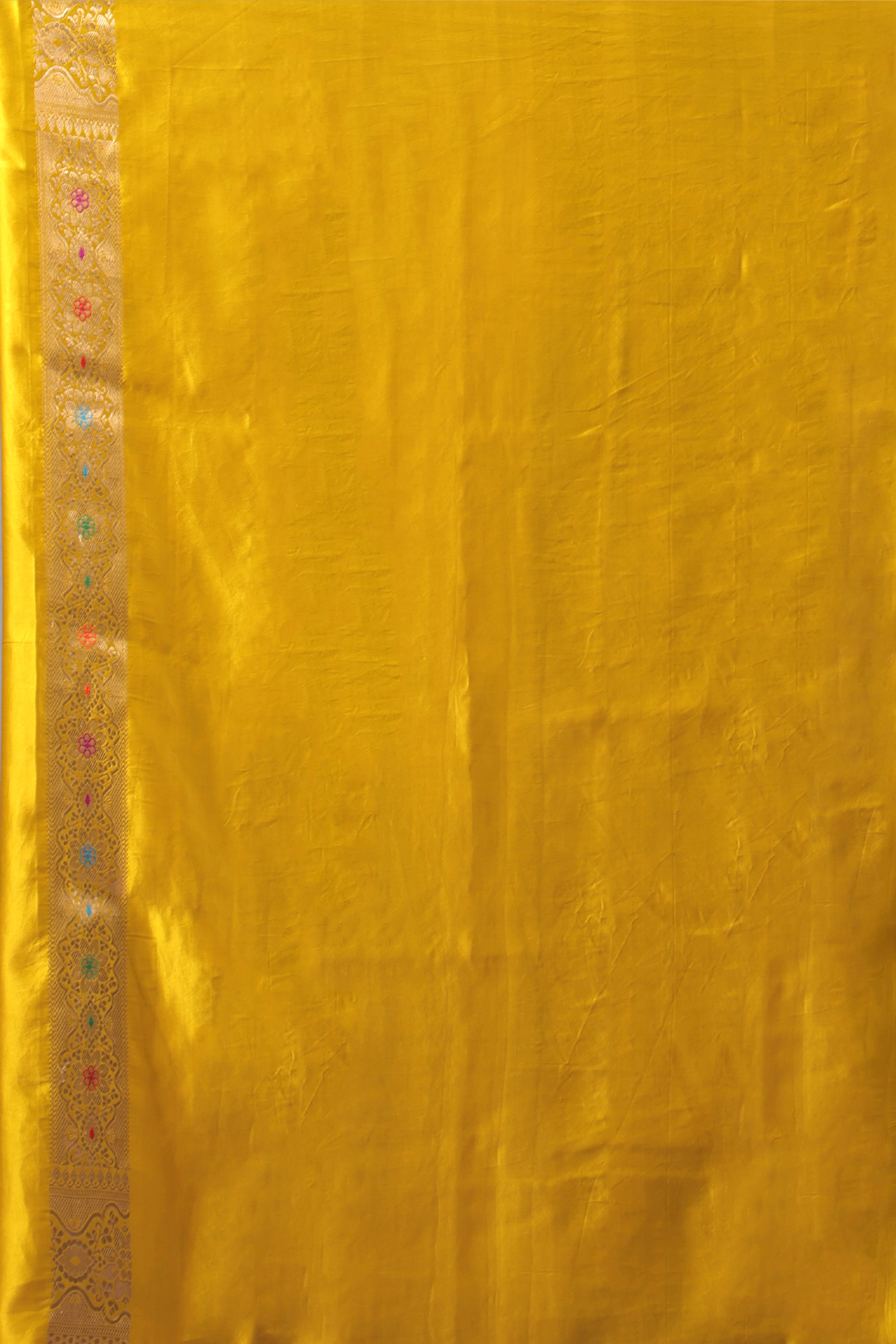 Meena Border Mashru Banarasi