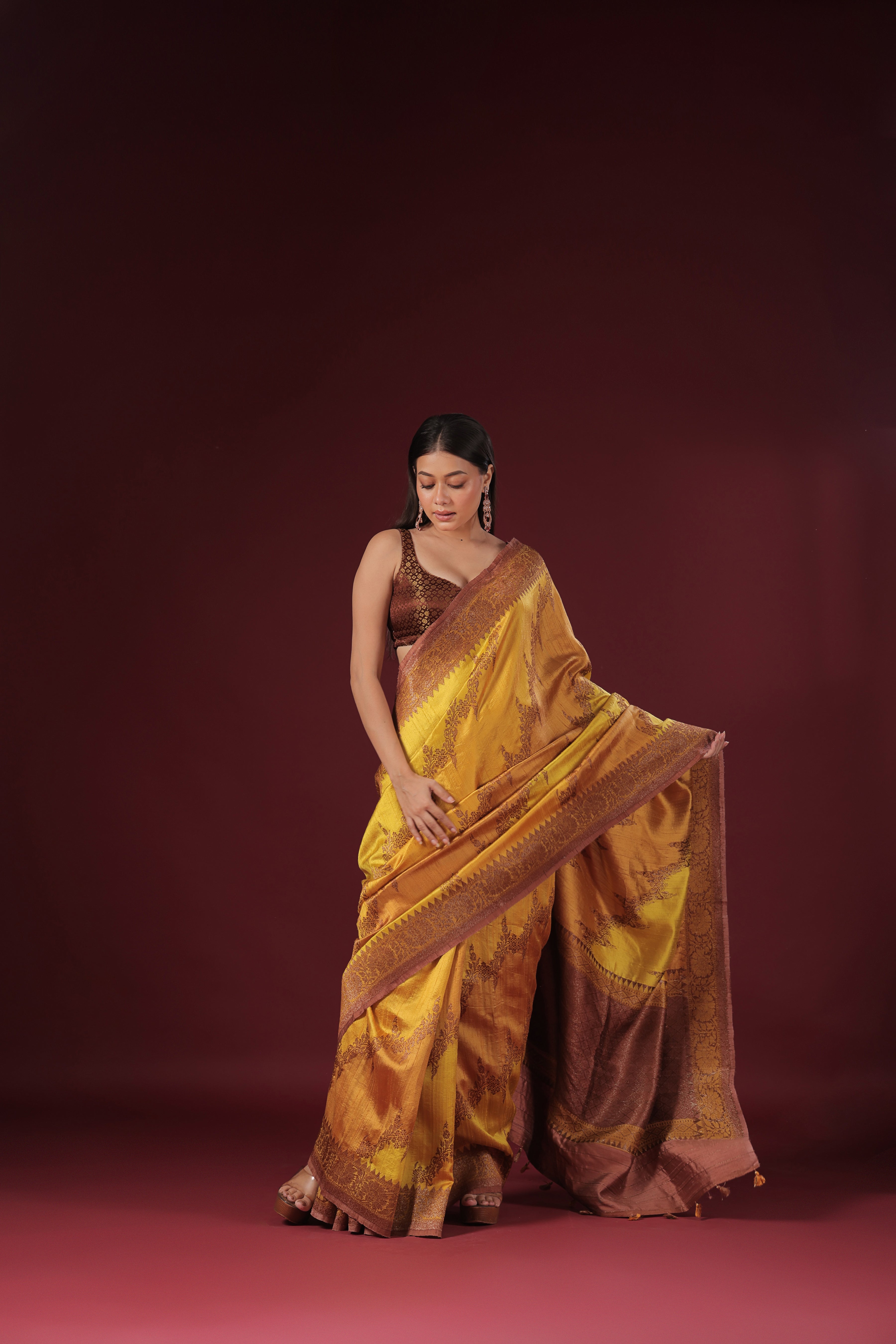 Rangkat Raw Silk Banarasi