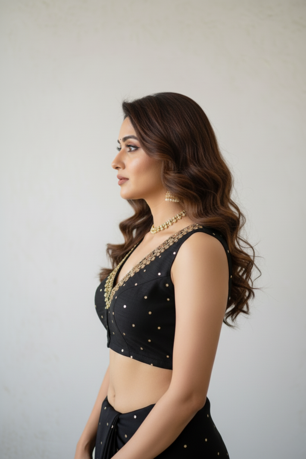 Raw Silk Zardosi Work