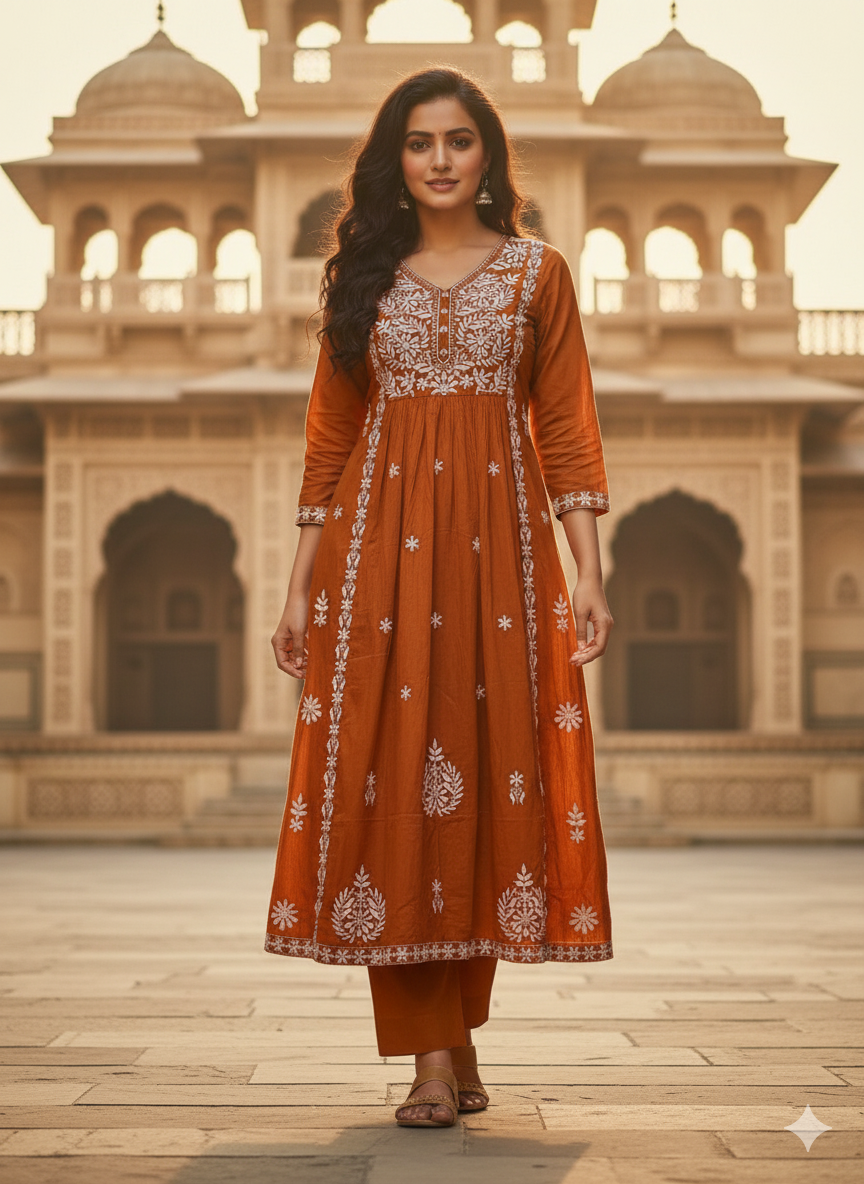 Cotton 2PC Kurti Set