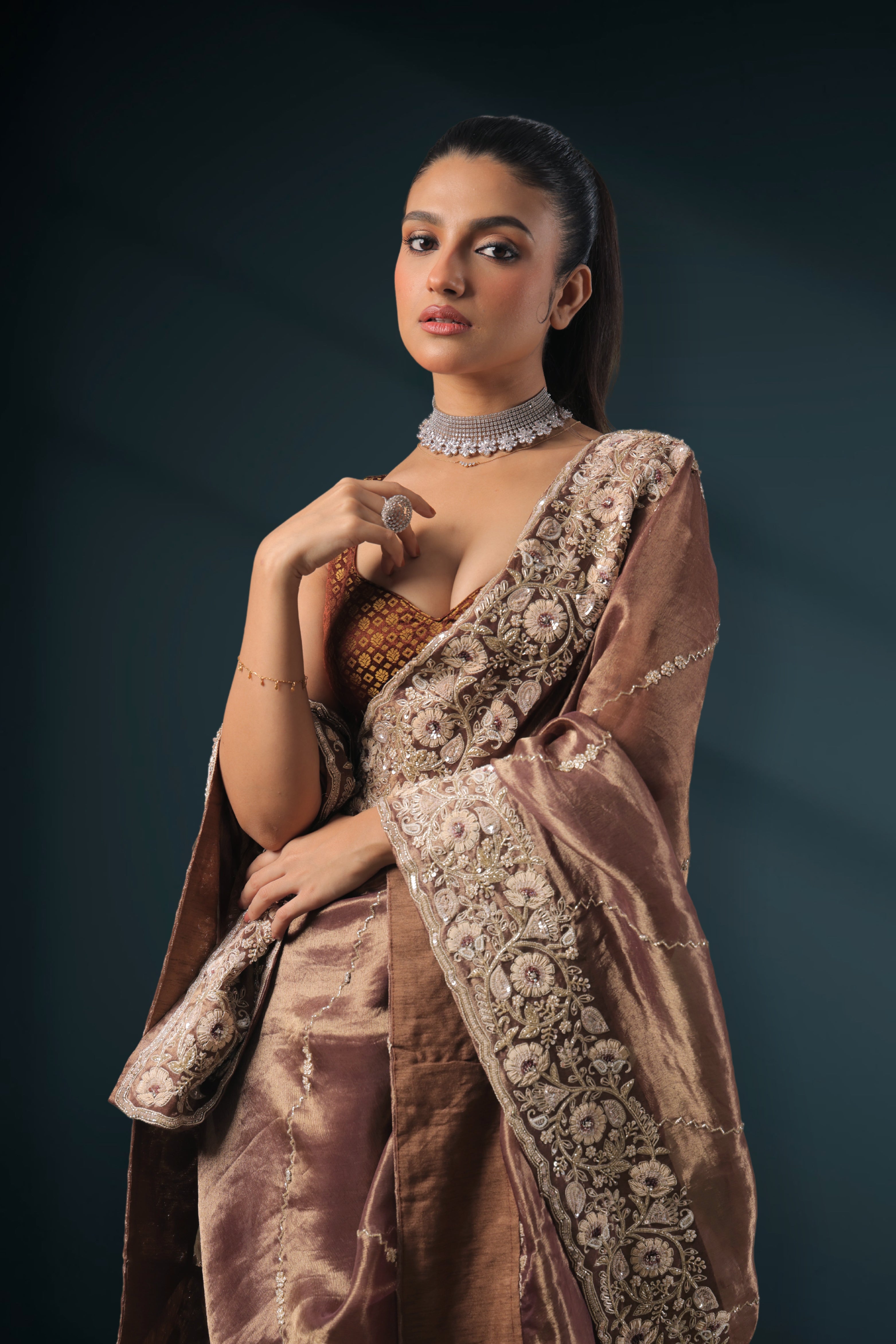 Exclusive Tissue Zardosi