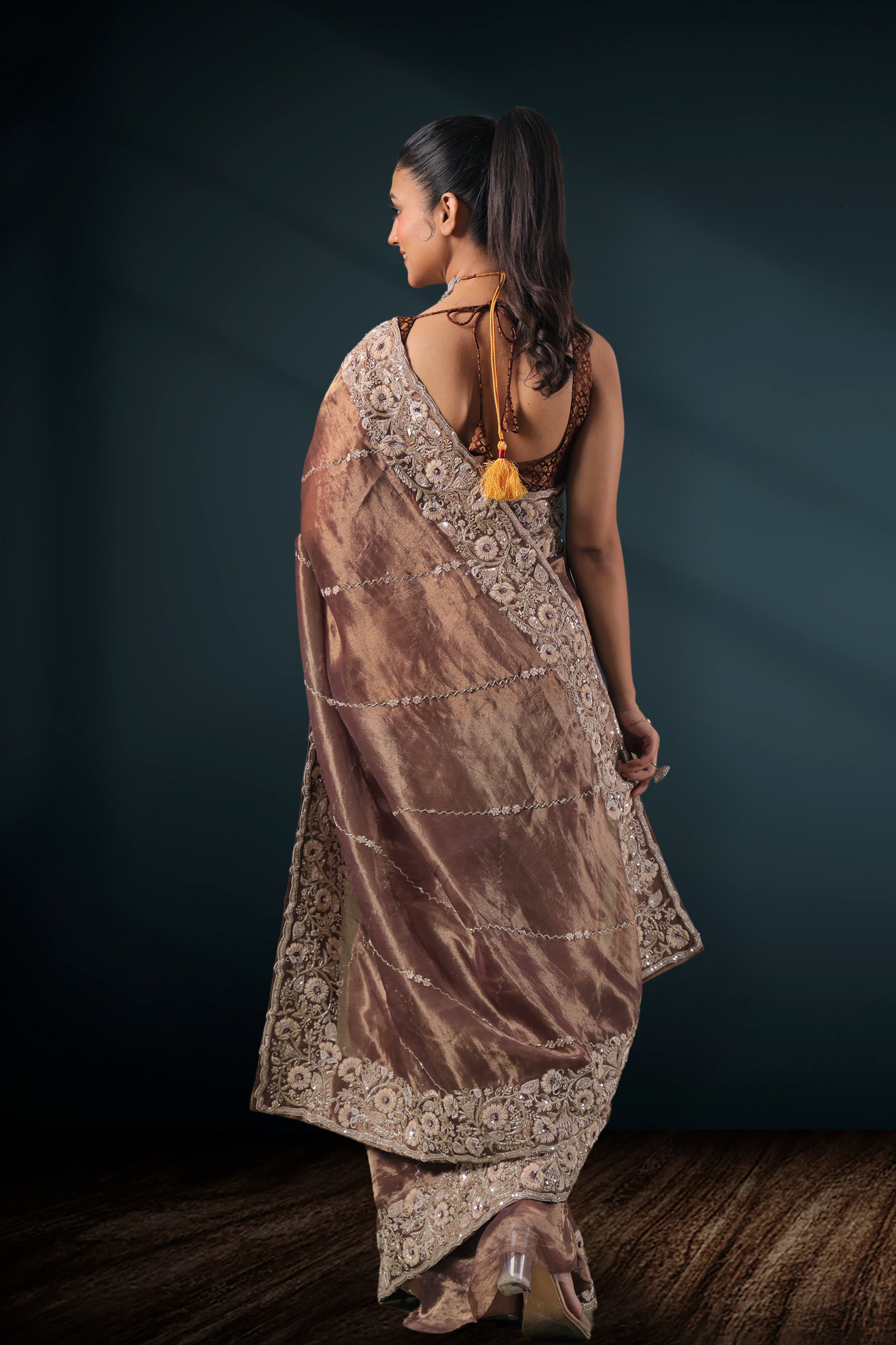 Exclusive Tissue Zardosi