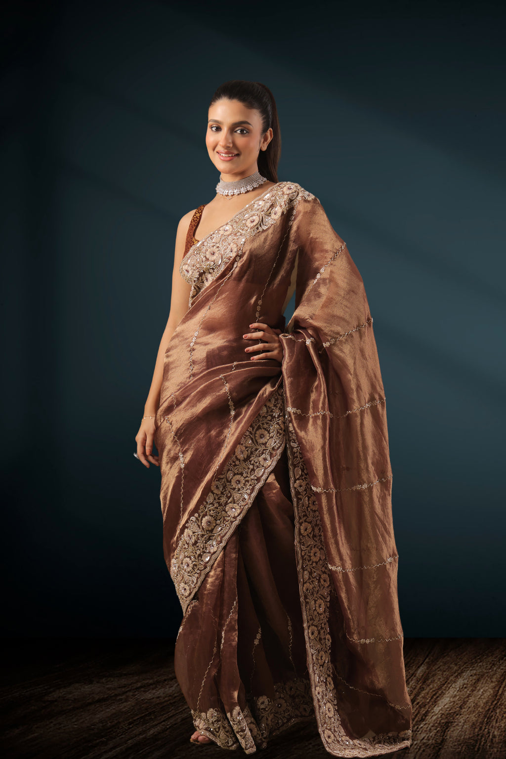 Exclusive Tissue Zardosi