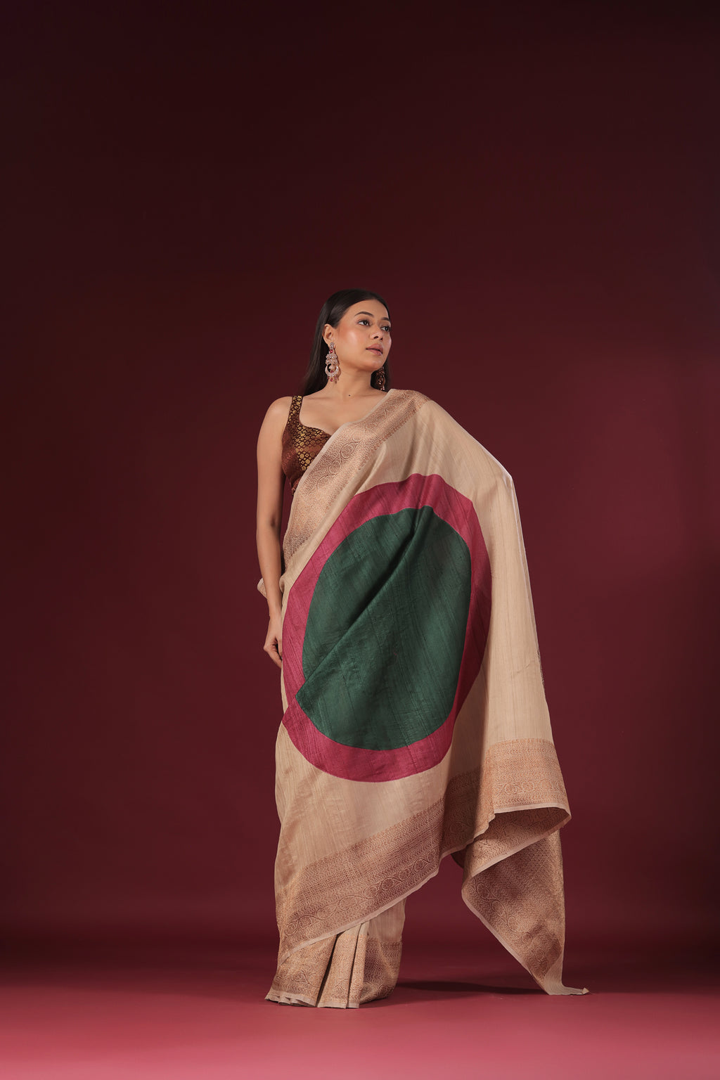 Tussar Banarasi