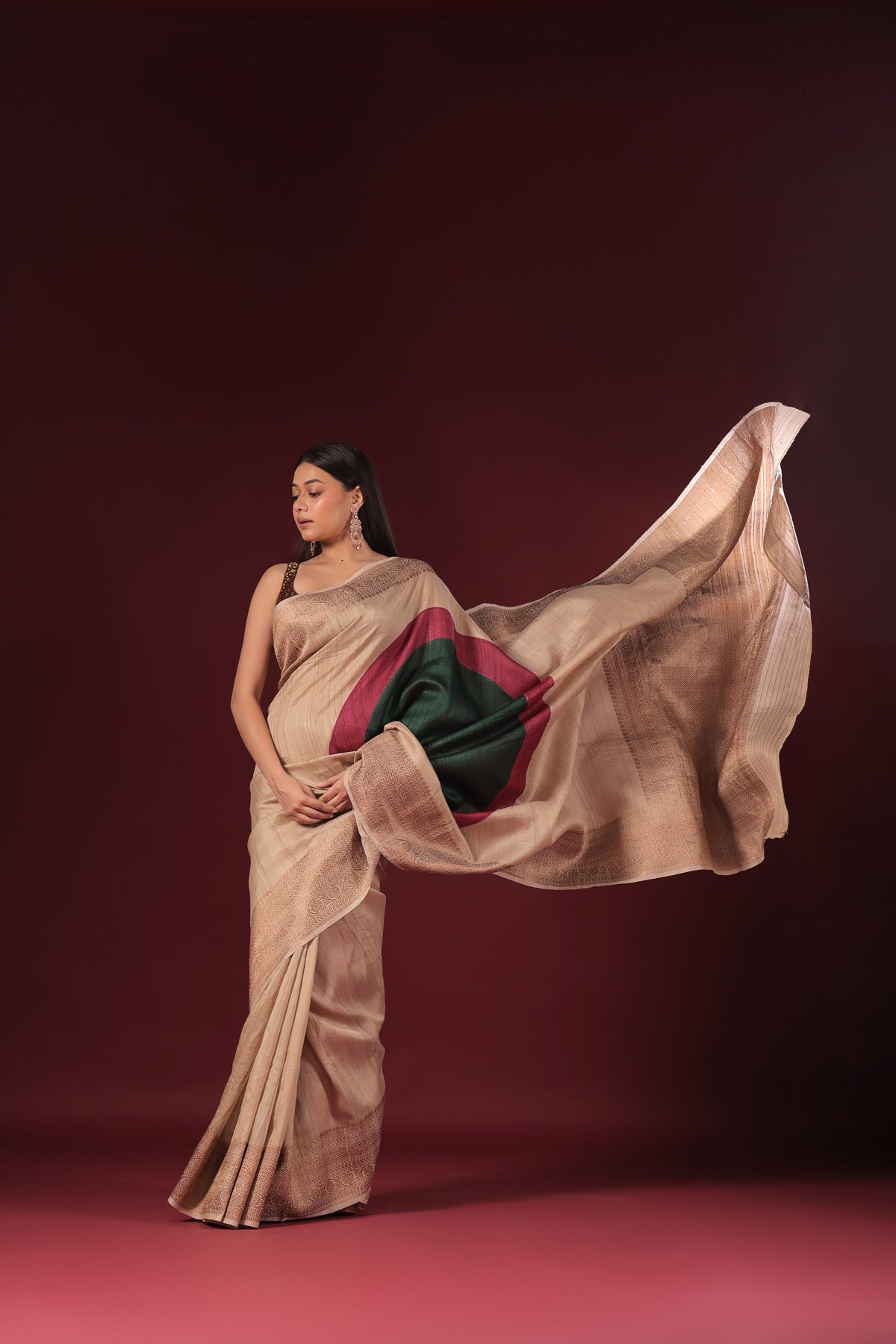 Tussar Banarasi