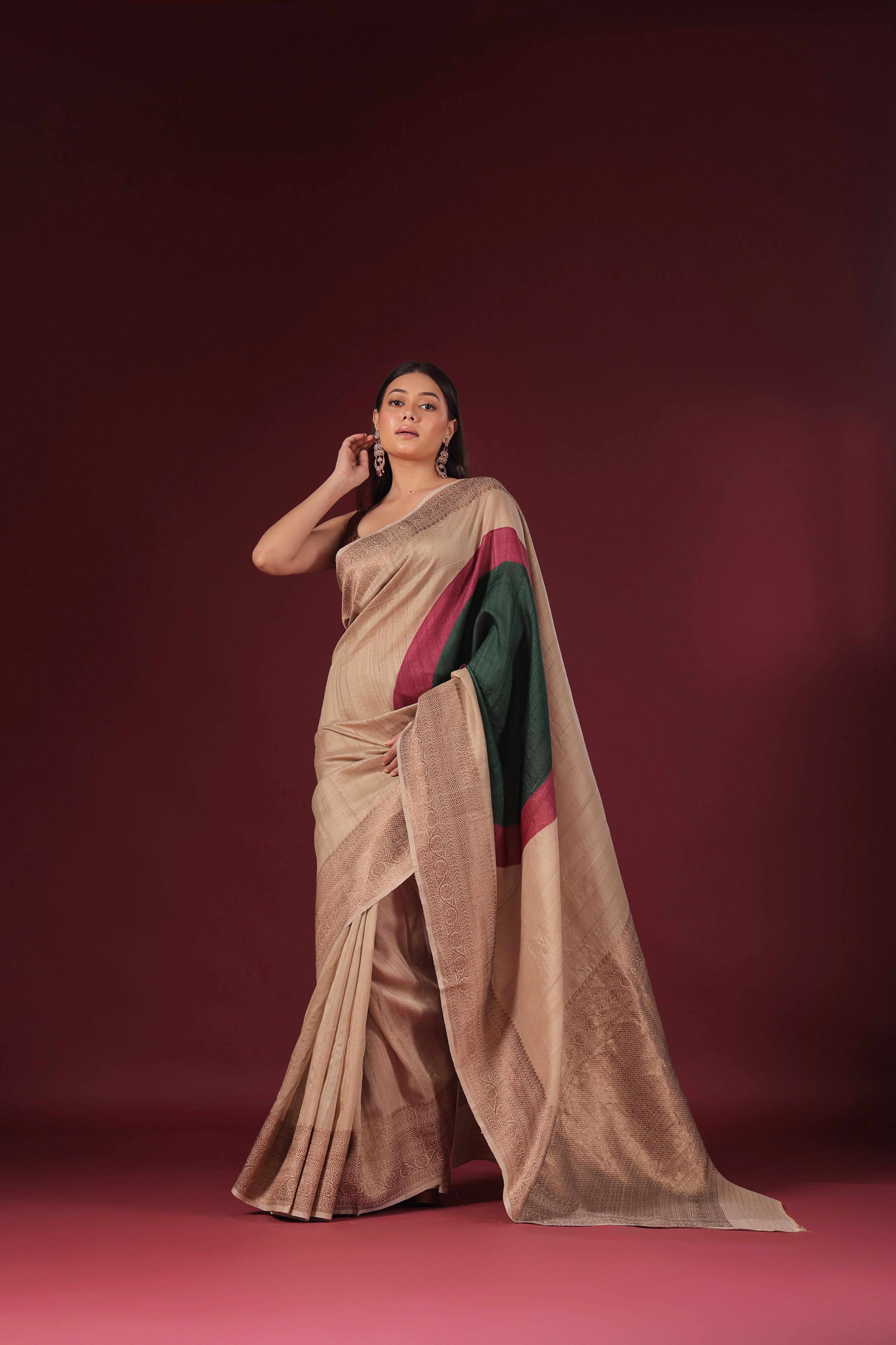 Tussar Banarasi