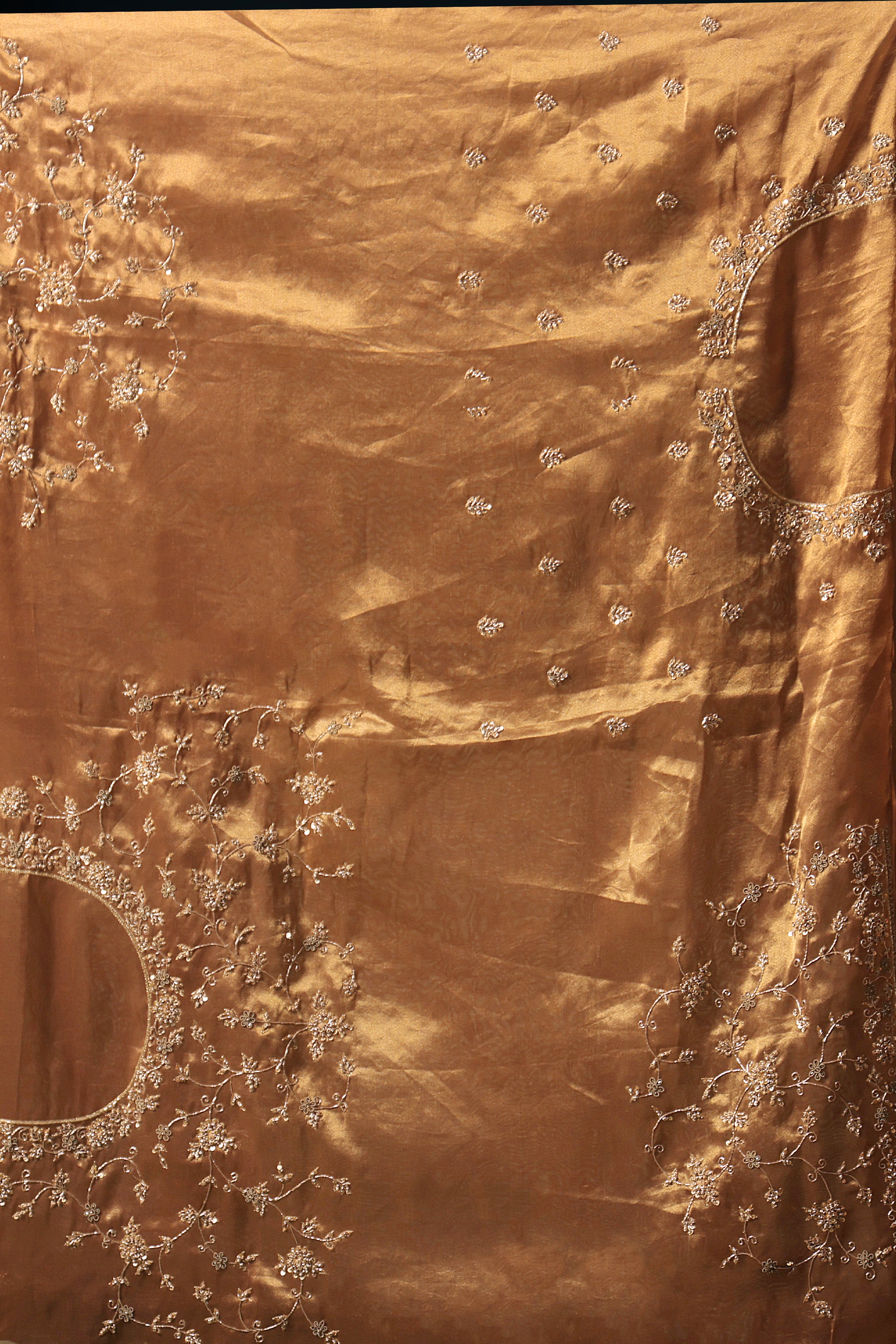 Exclusive Tissue Scalping Border Zardosi