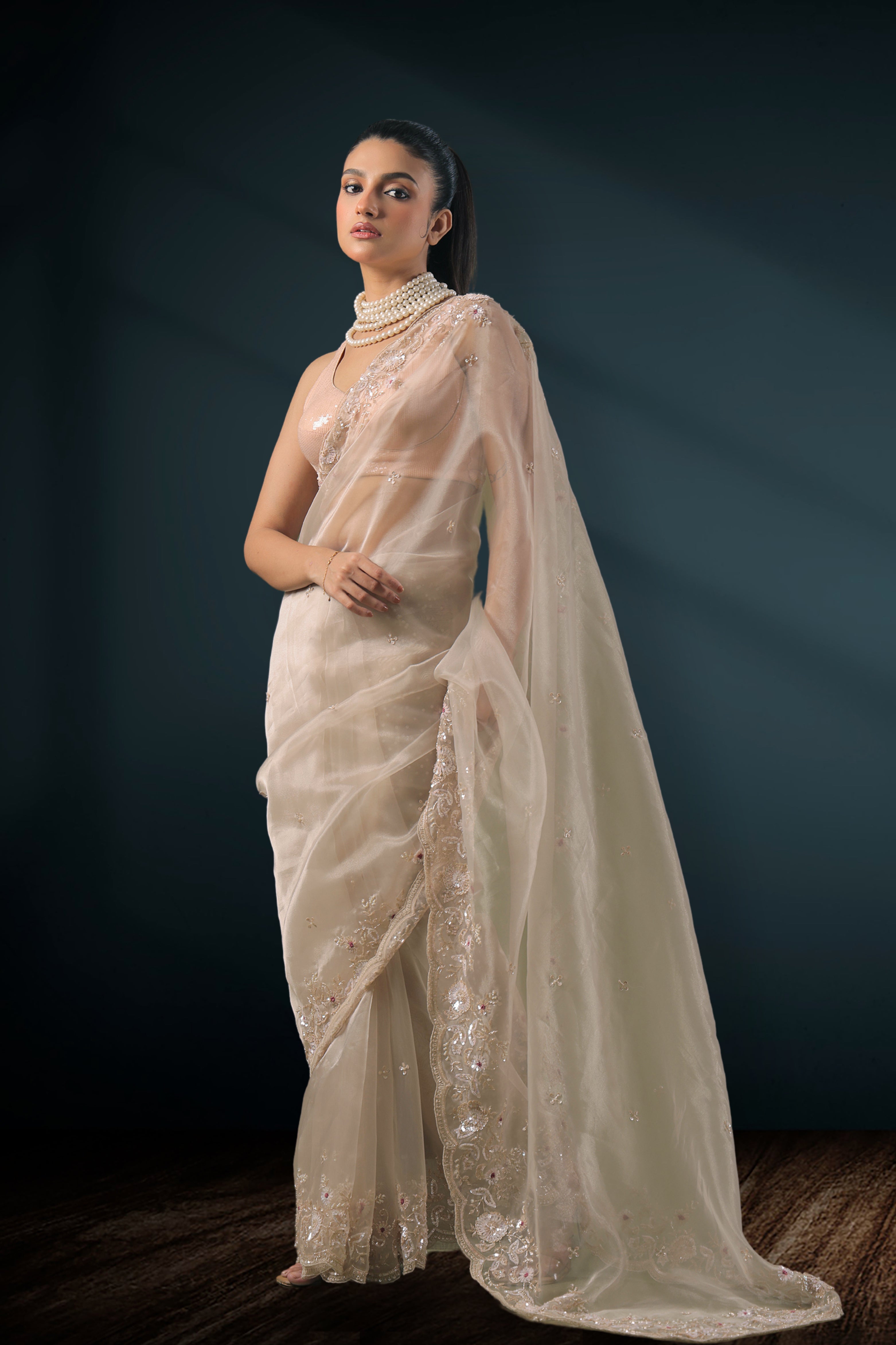 Glass Tissue Zardosi