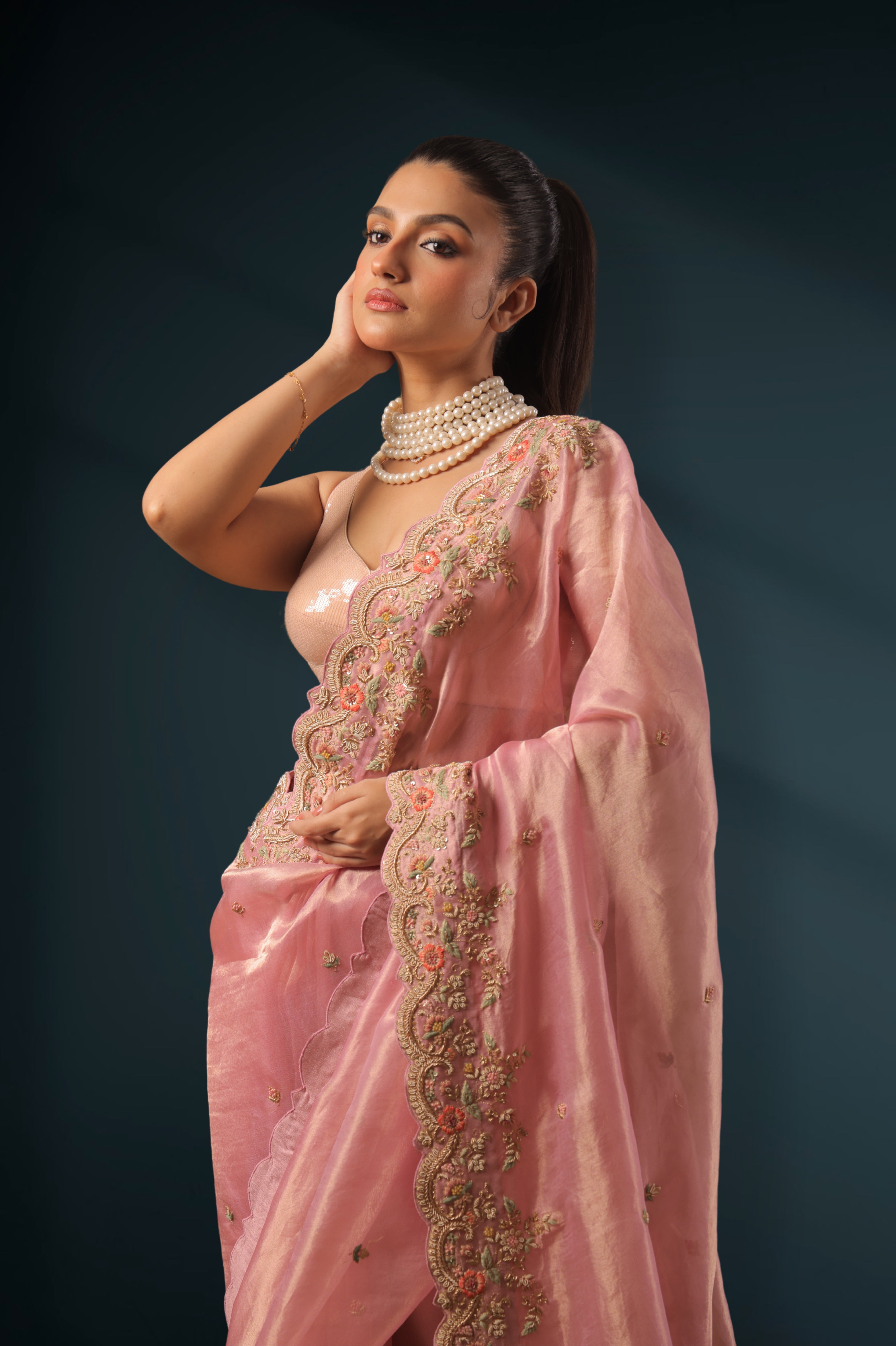 Exclusive Tissue Zardosi