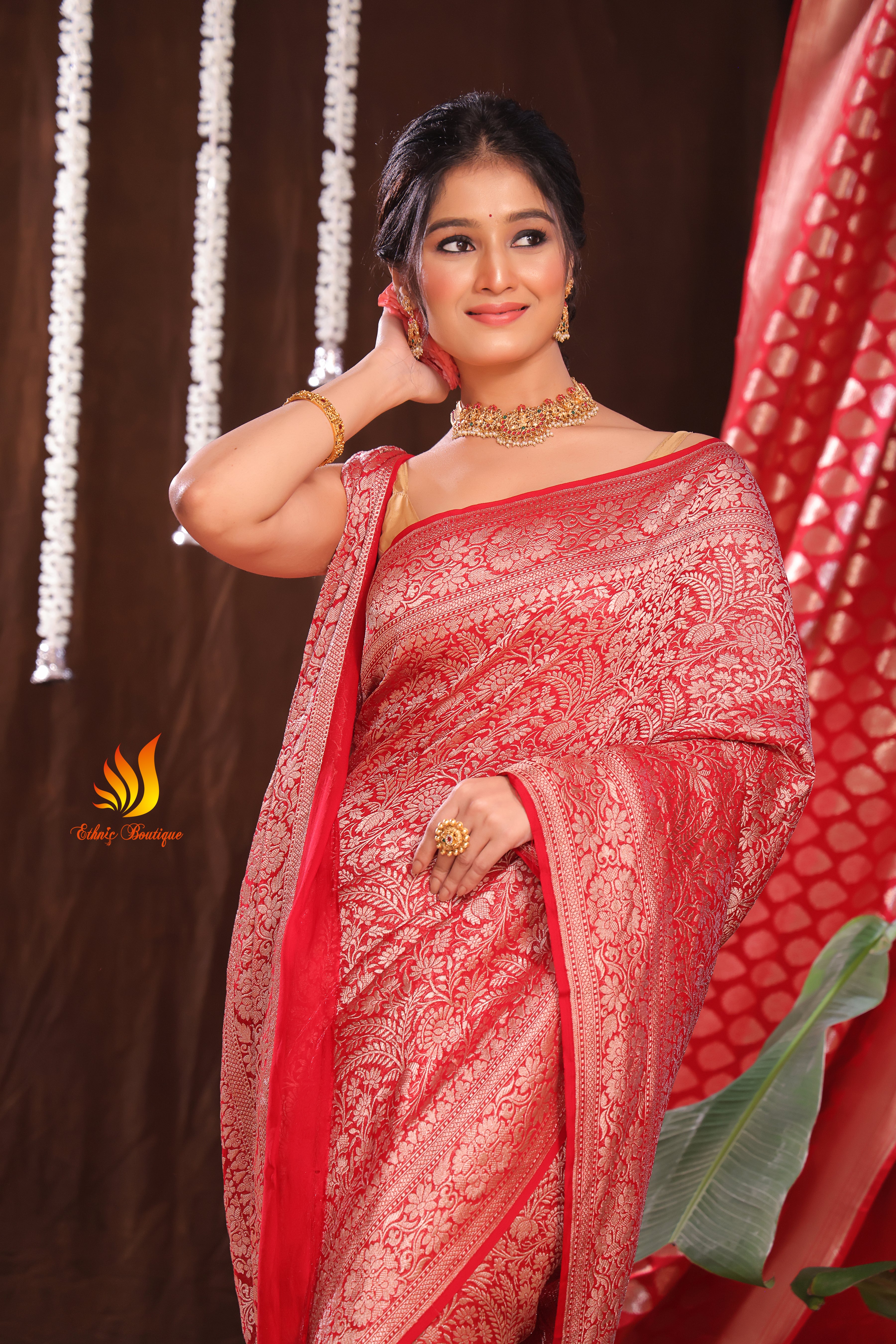 Pure Khaddi Georgette Banarasi