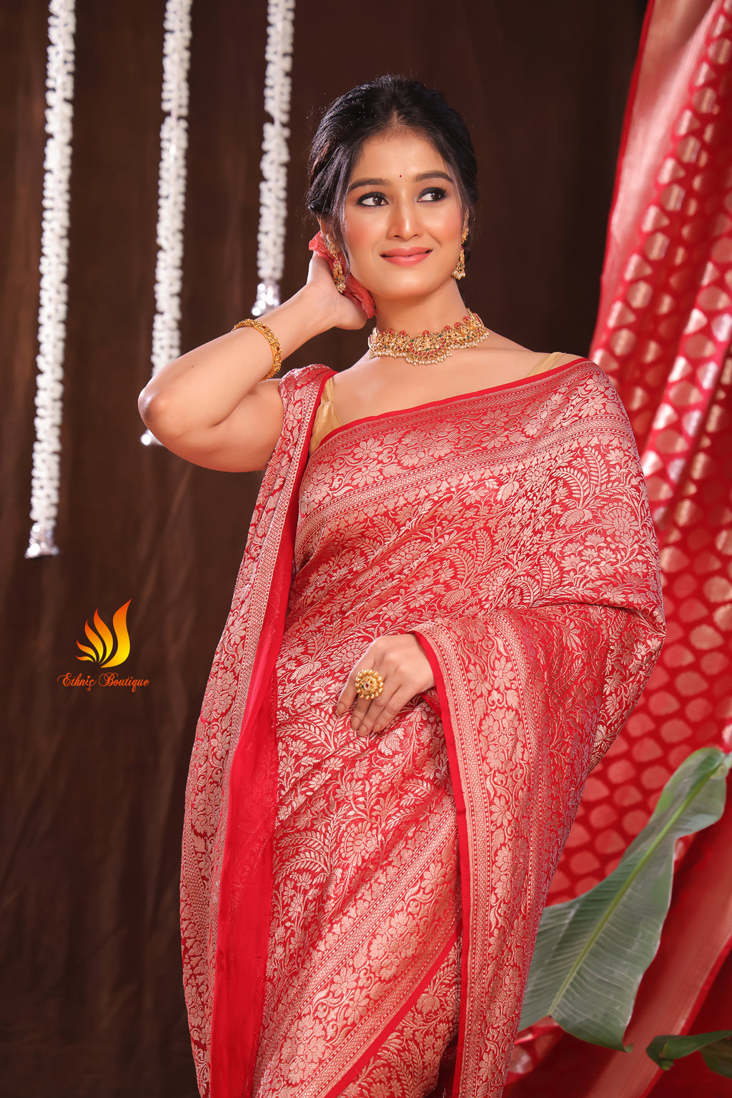 Pure Khaddi Georgette Banarasi