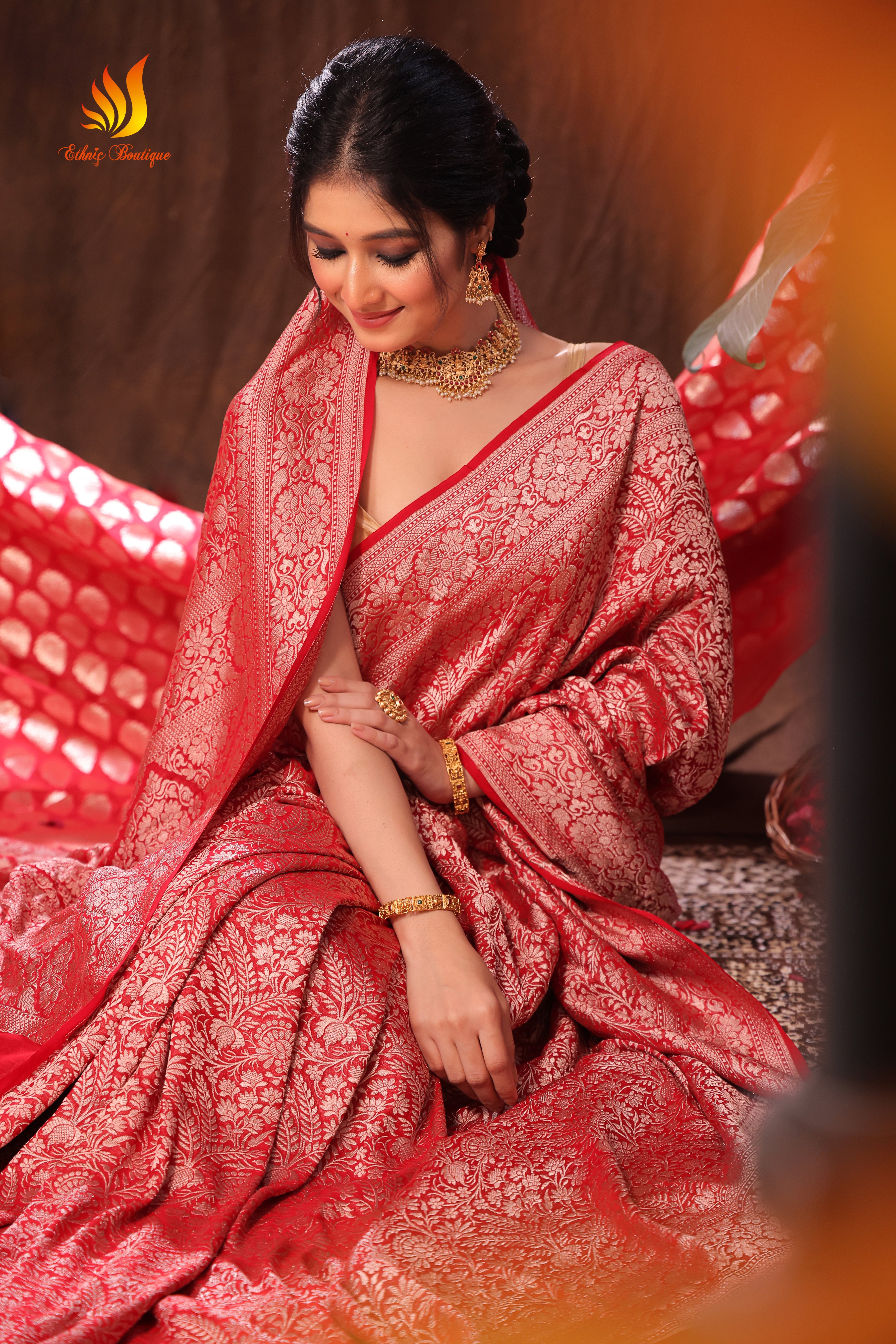 Pure Khaddi Georgette Banarasi