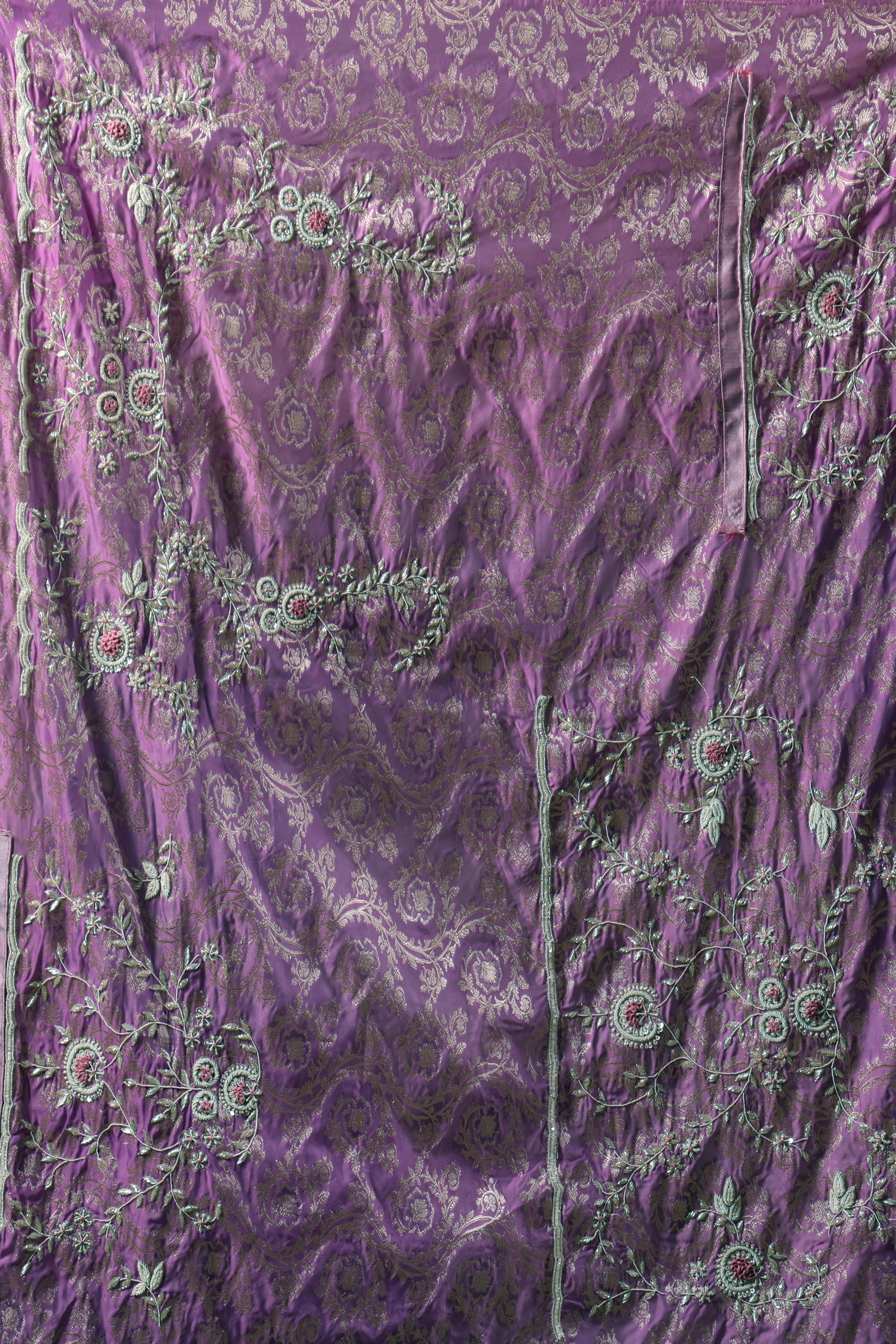 Exclusive Shaded Tissue Zardosi Work