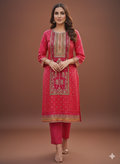 Russian Silk Cutdana Work 2PC Kurti Set