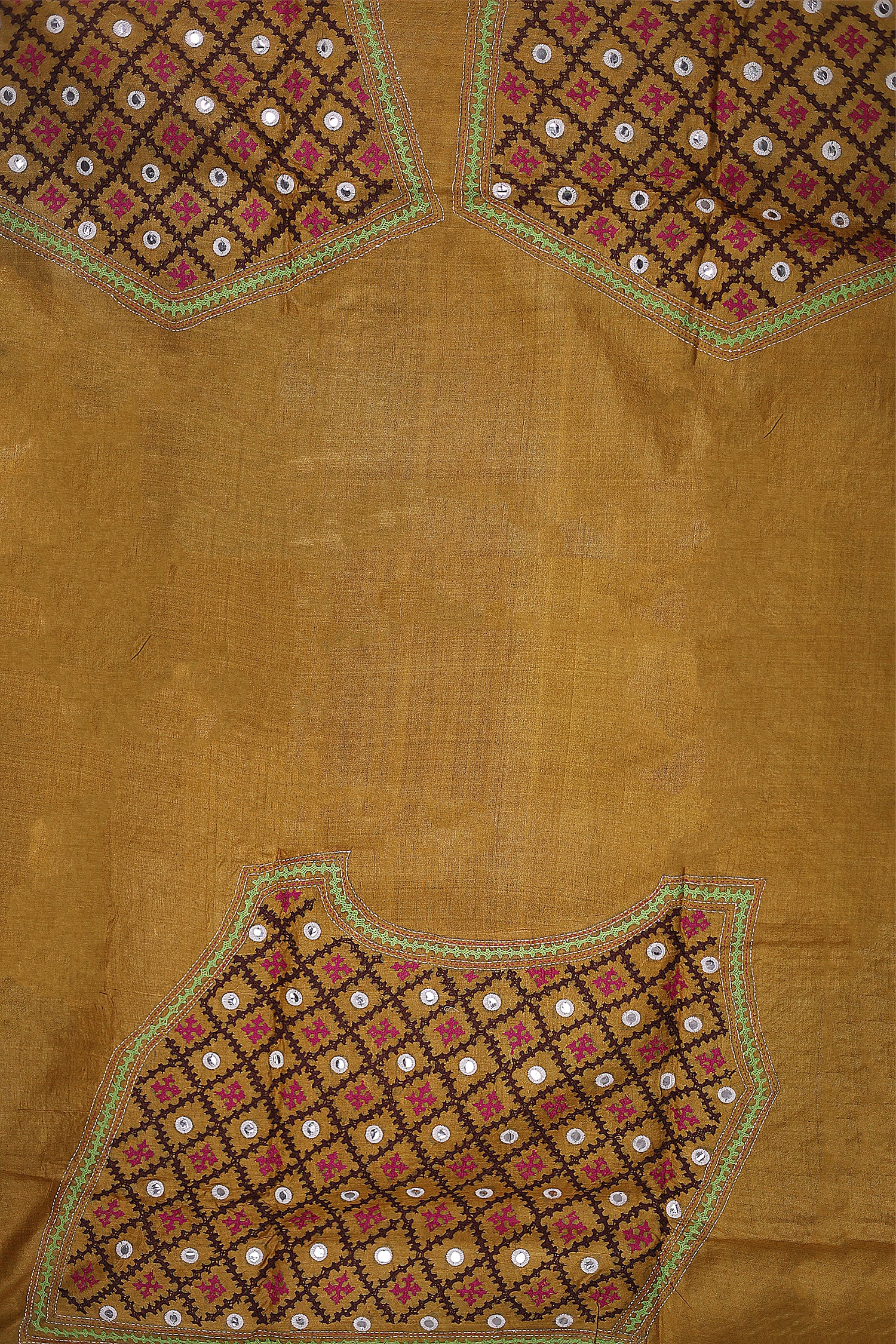 Tussar Kantha Fusion