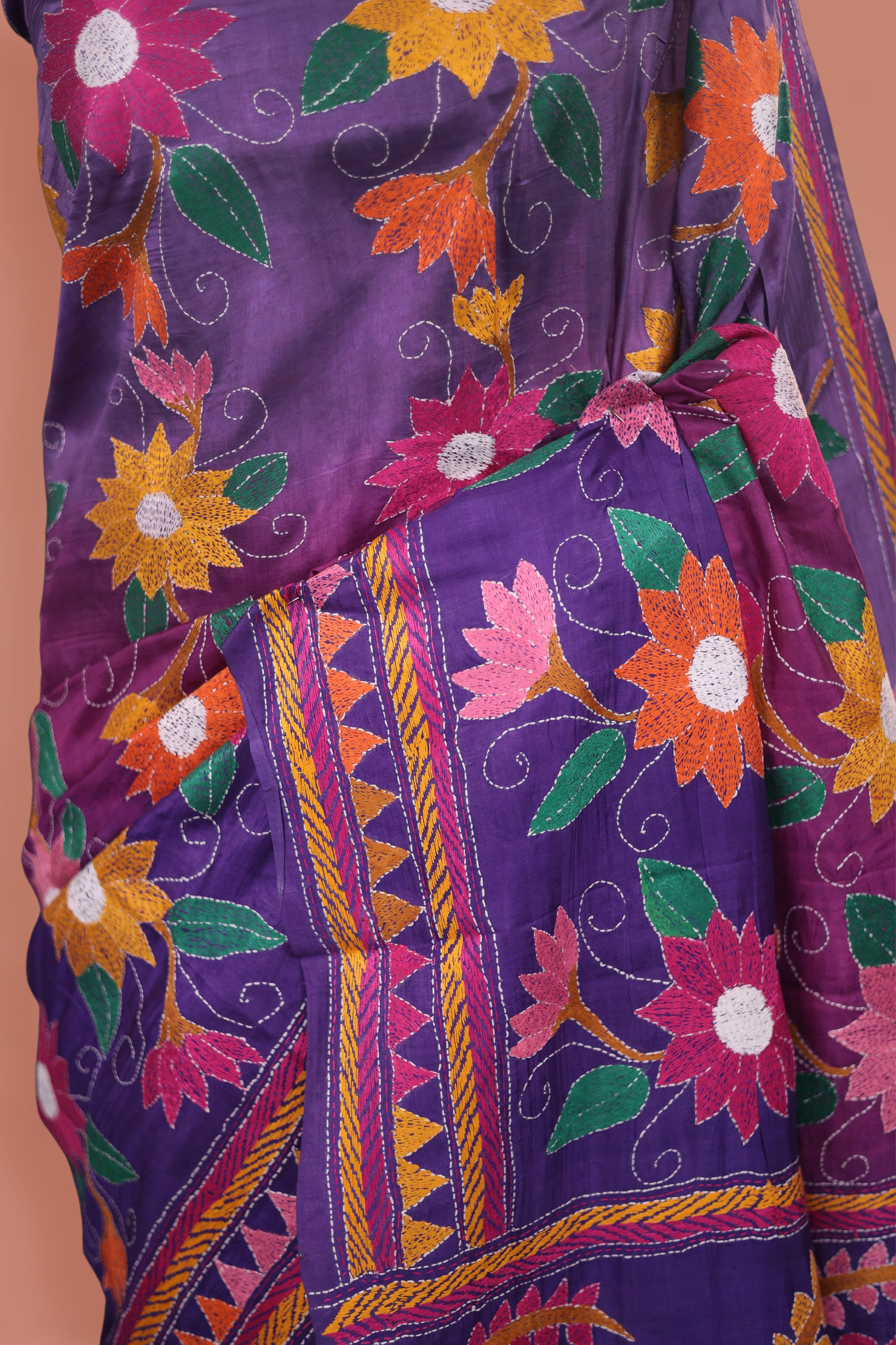 Silk Kantha