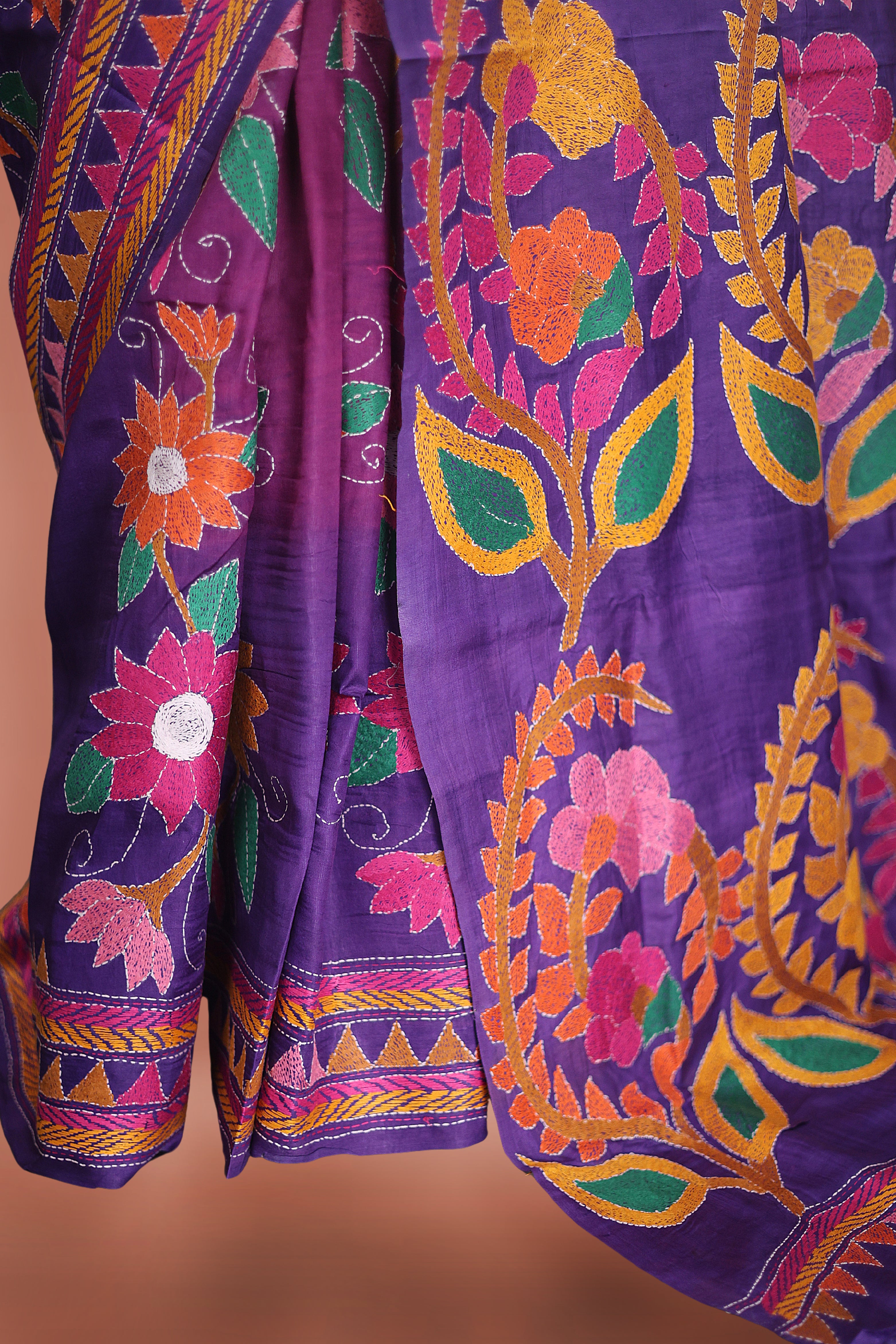 Silk Kantha