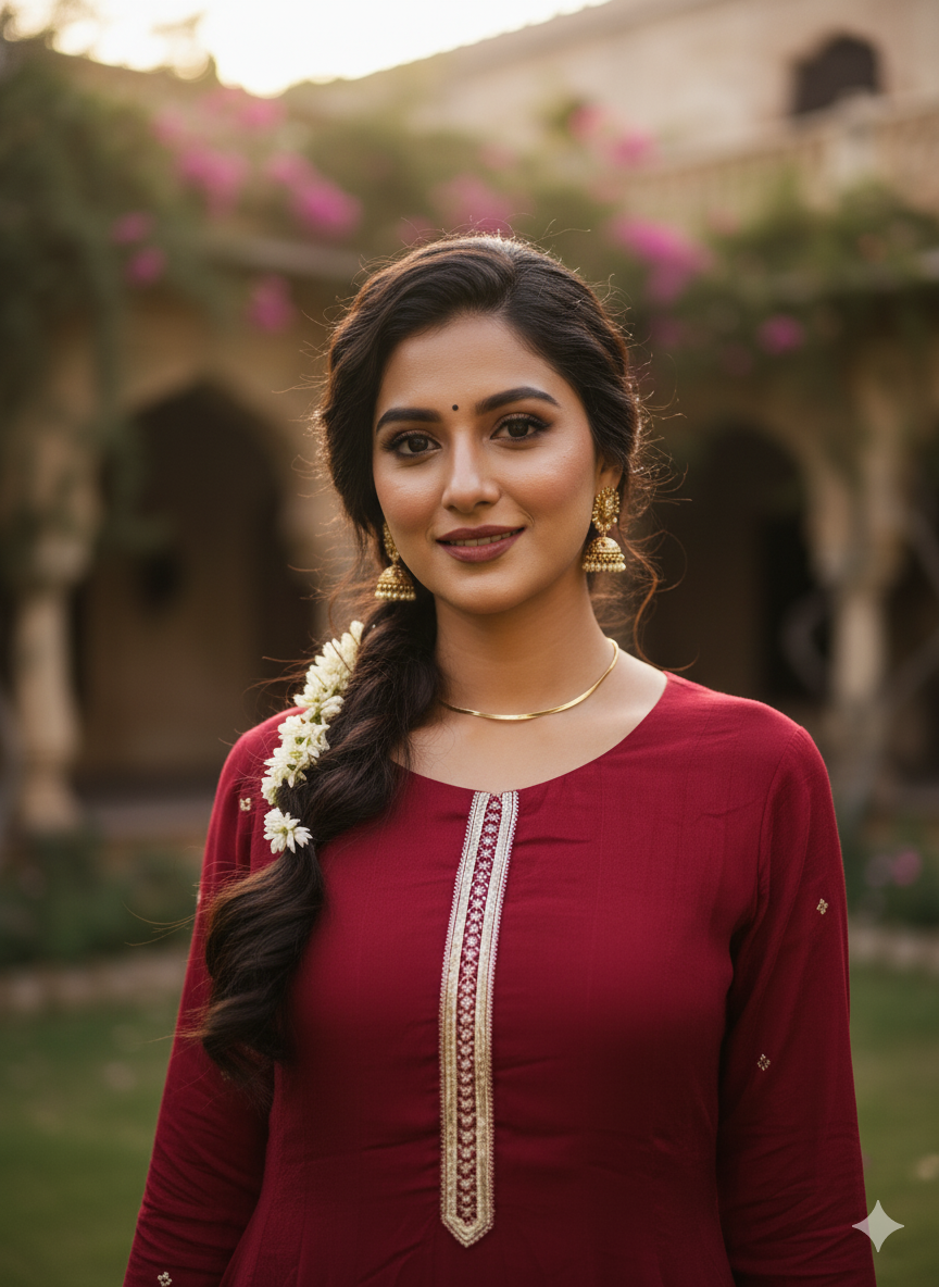Chiffon Anarkali