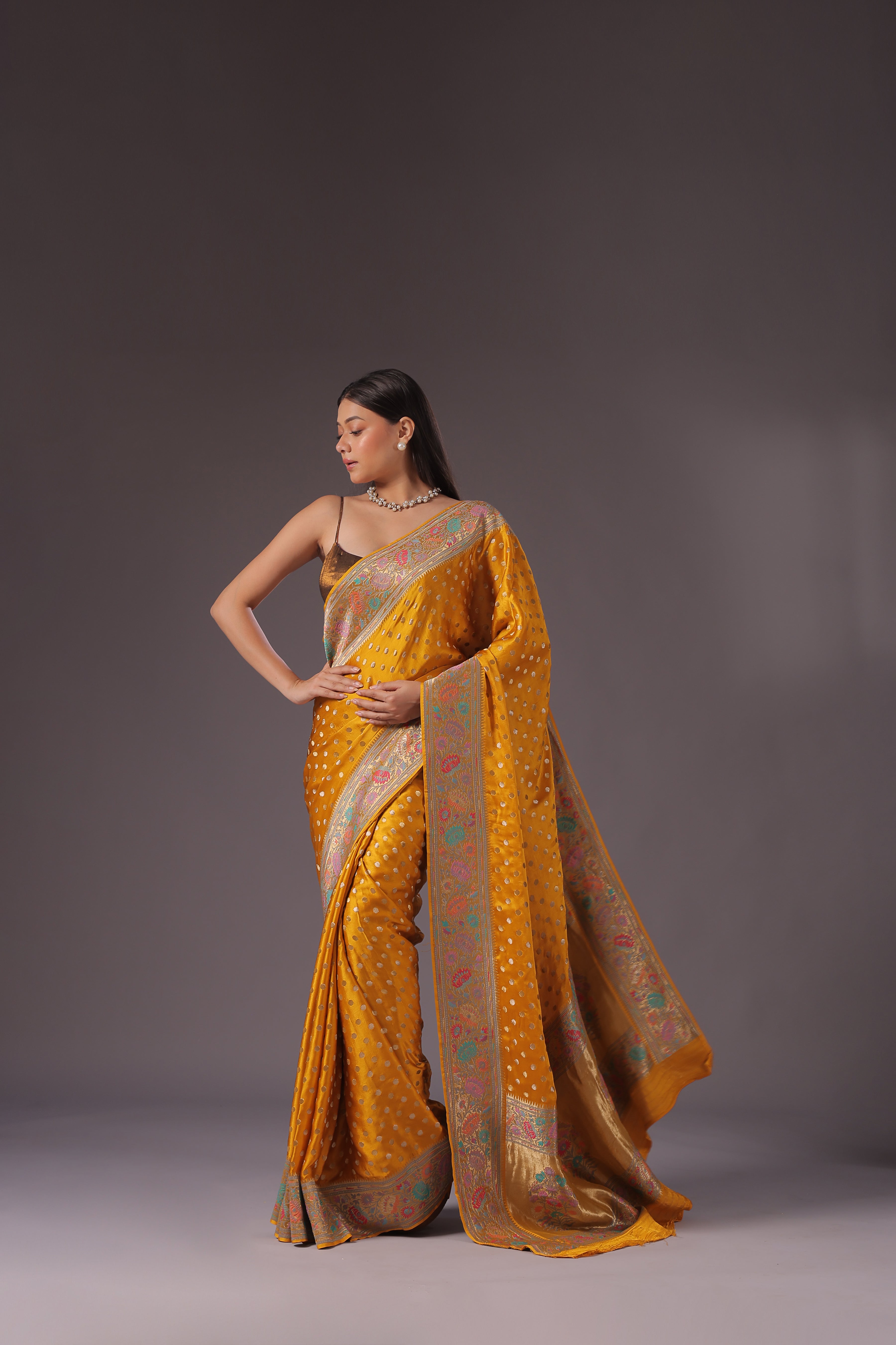 Semi Mashru Banarasi