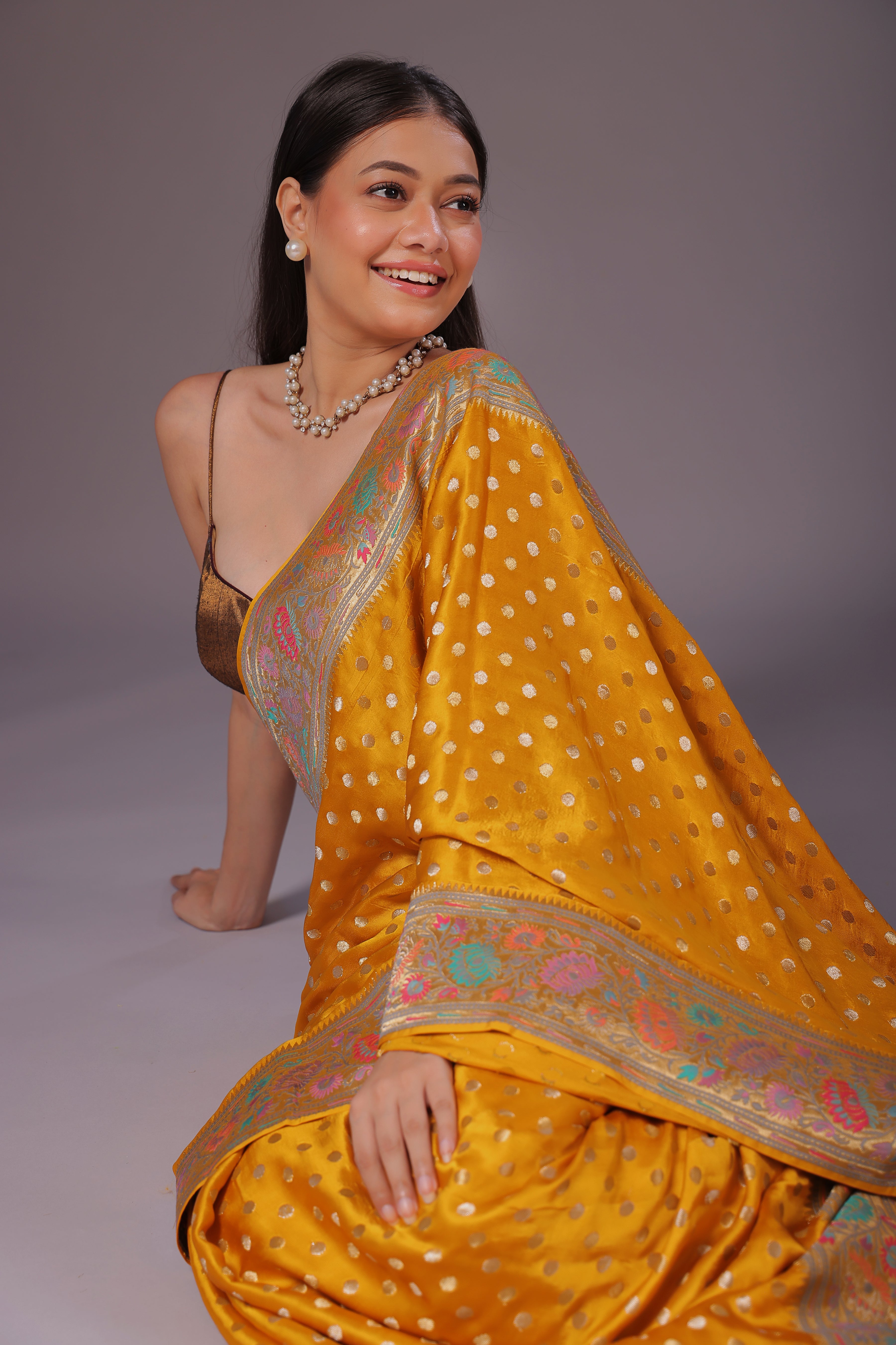 Semi Mashru Banarasi